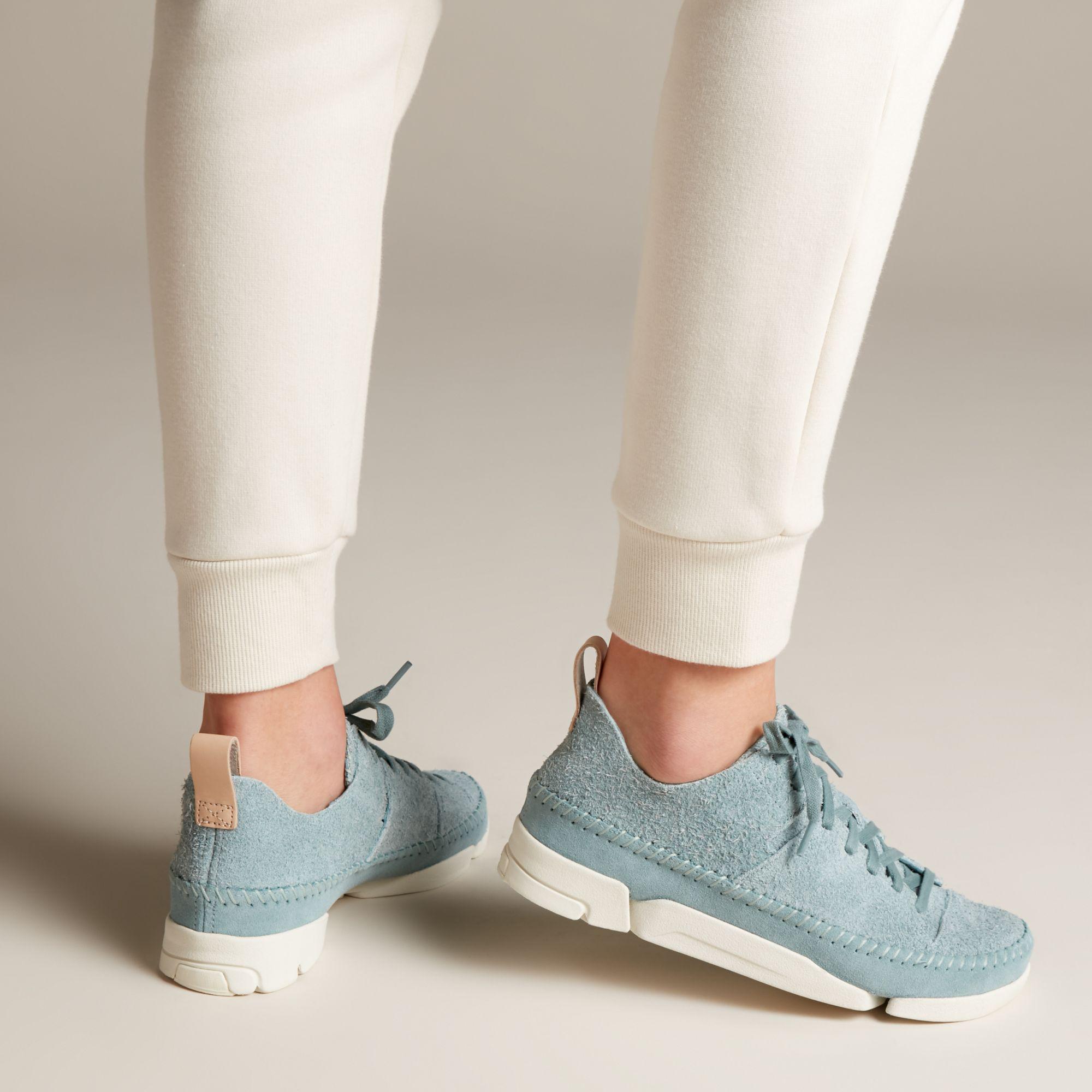 clarks trigenic flex blue