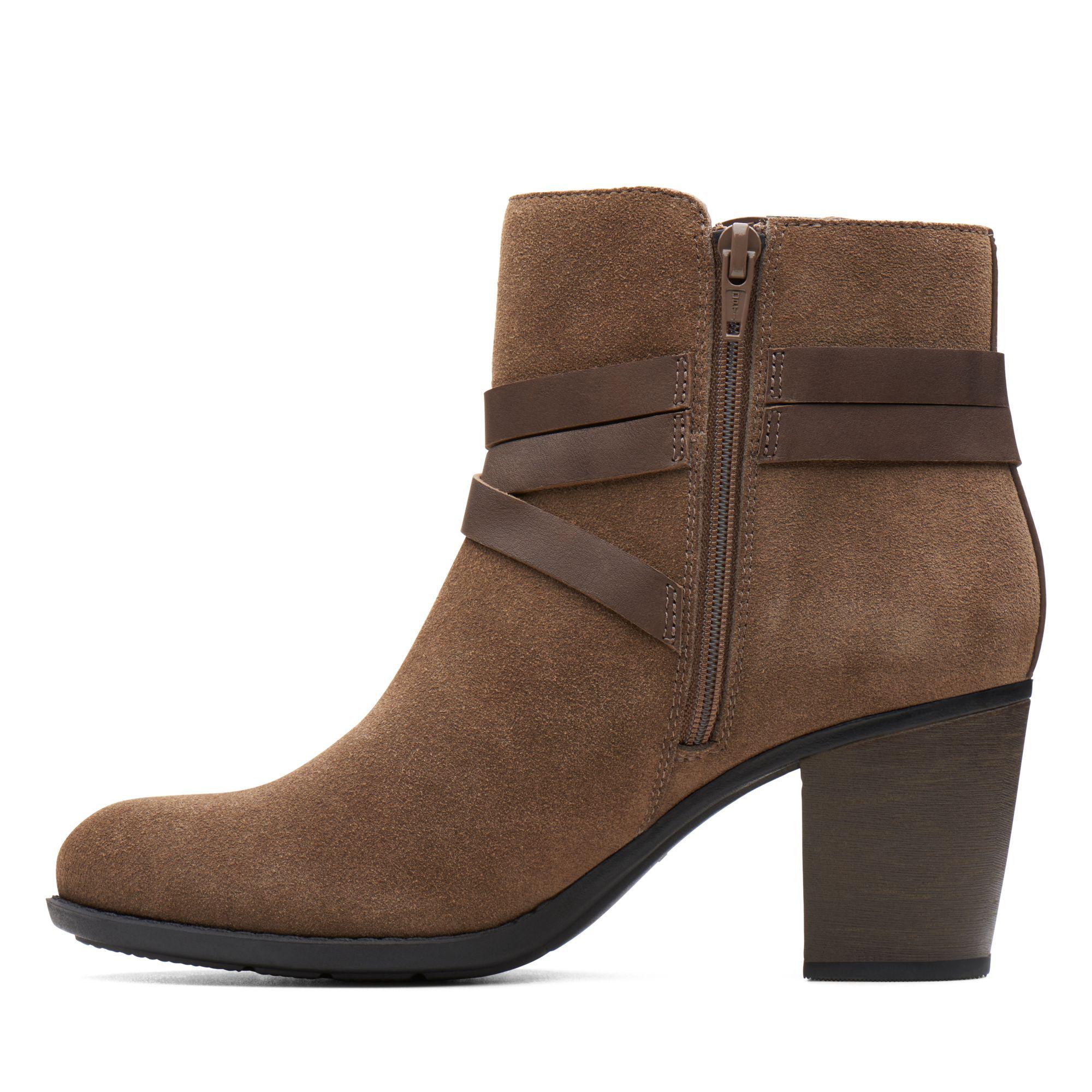 clarks enfield coco suede boot