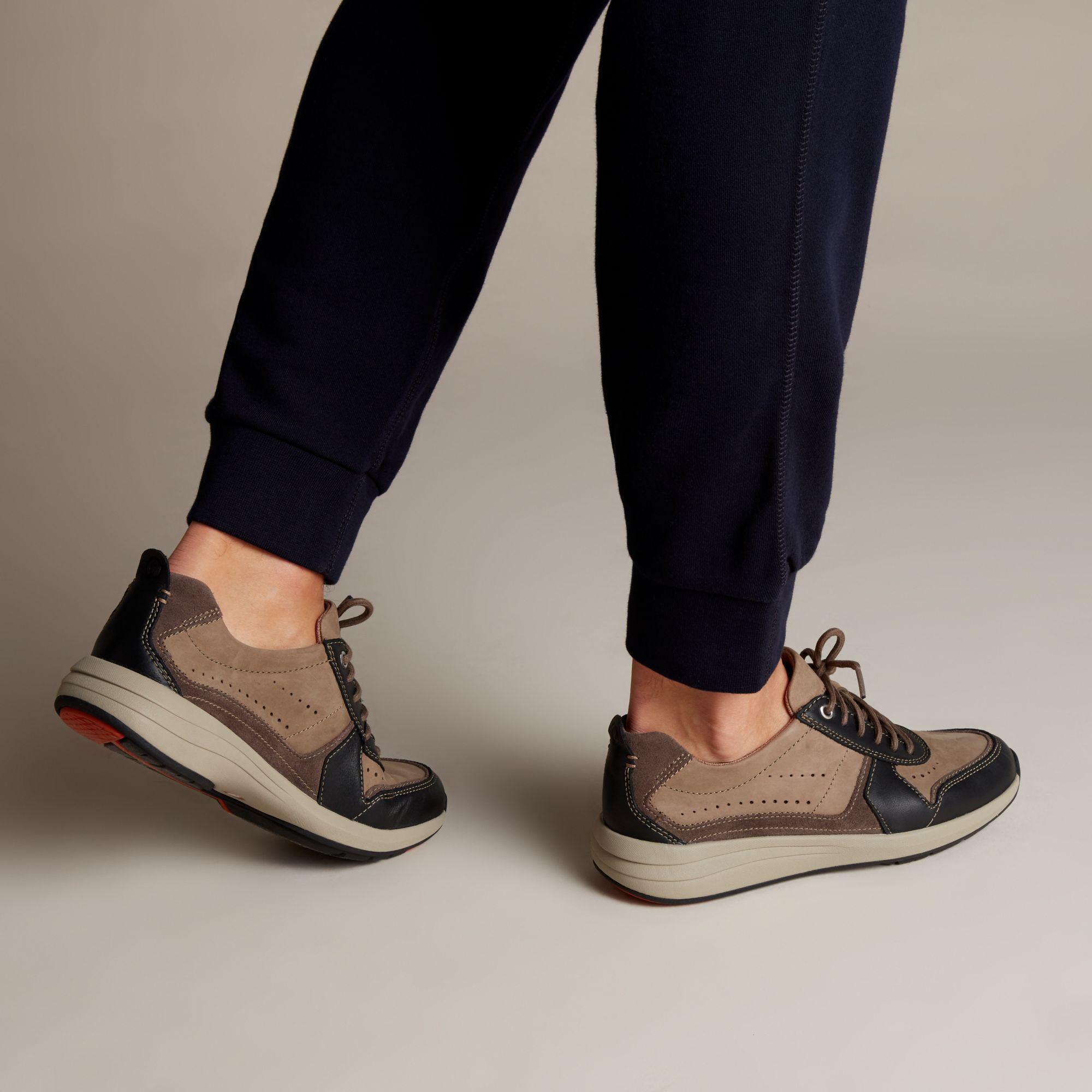 Clarks Lace Un Coast Form in Brown for 