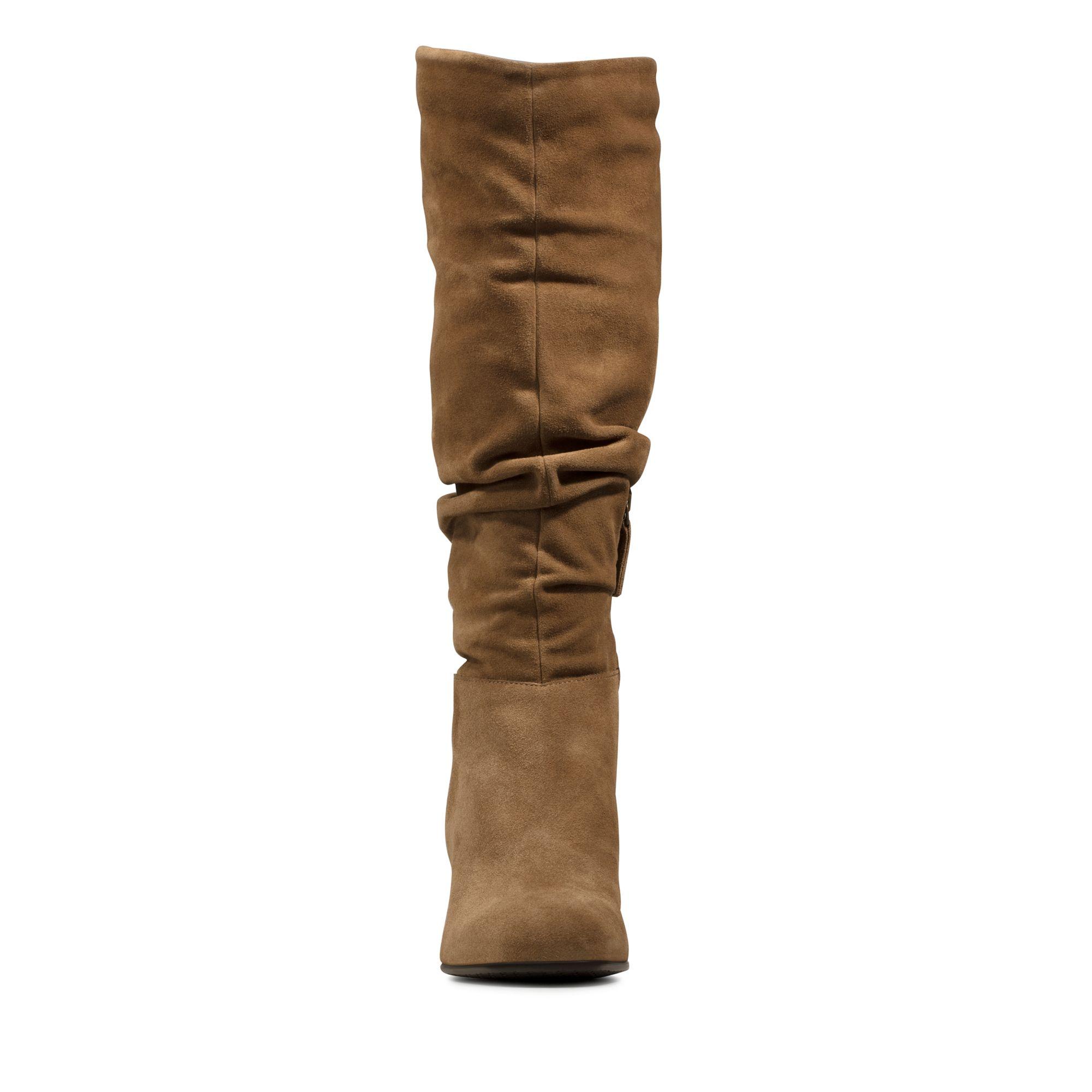 clarks slouch boots
