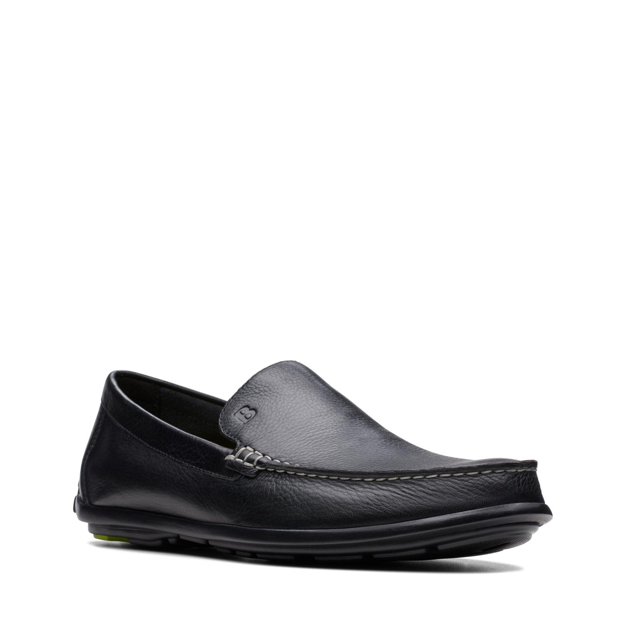 Clarks Leather Grafton Loafer in Black 