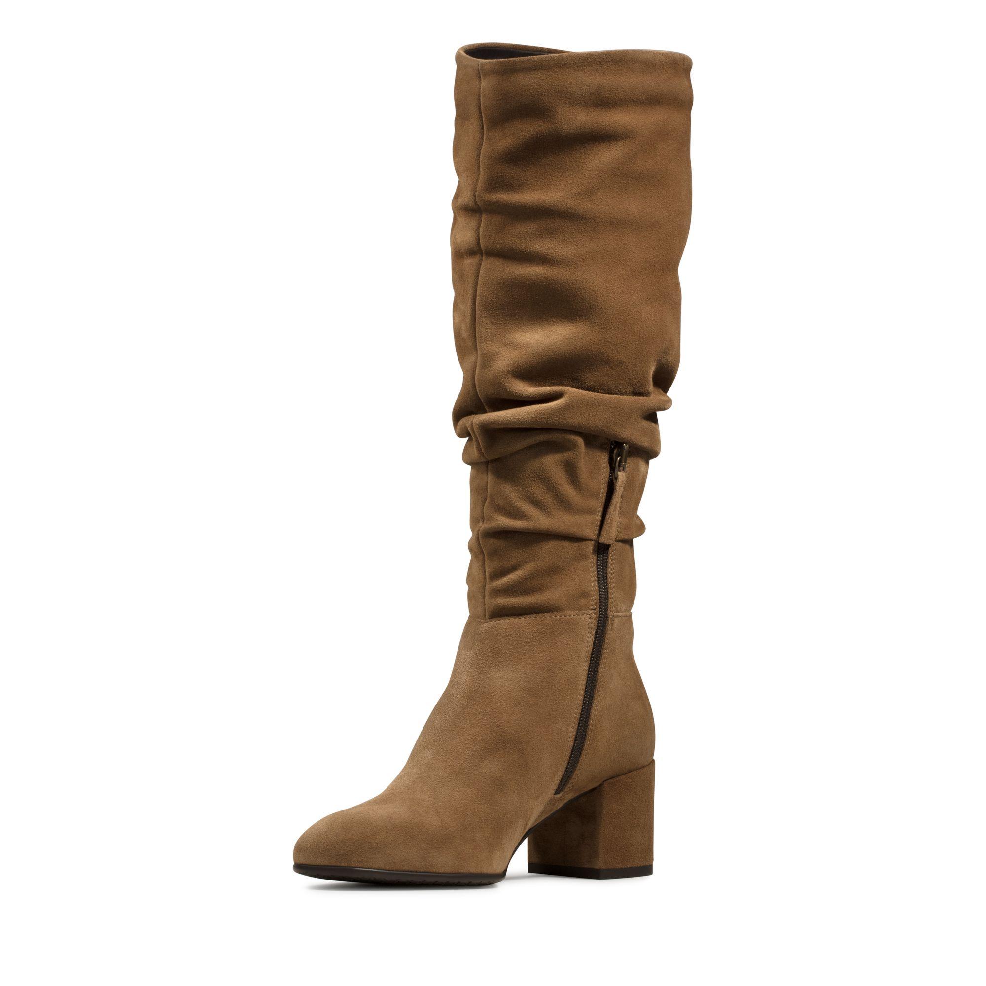 clarks slouch boots