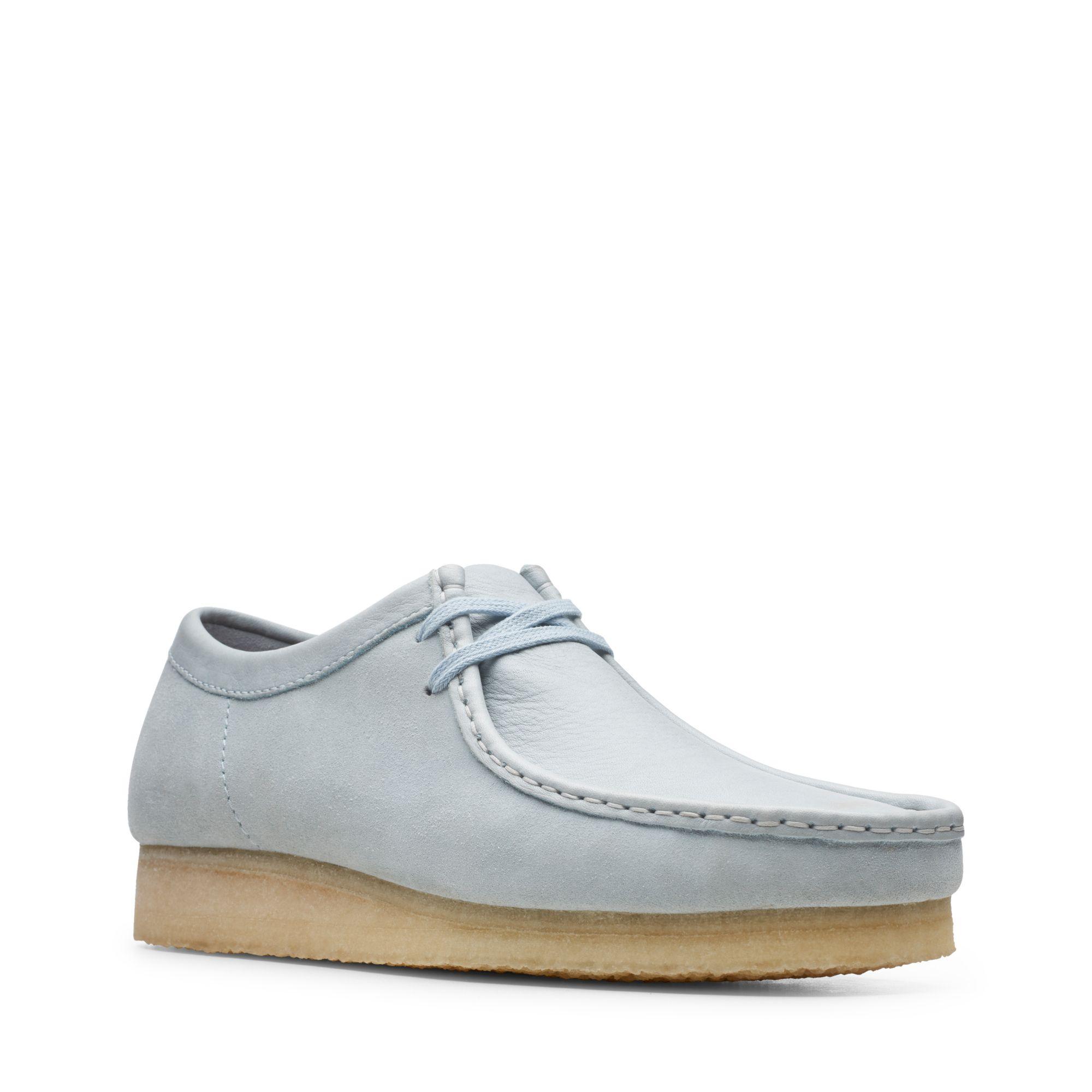 clarks wallabee cool blue