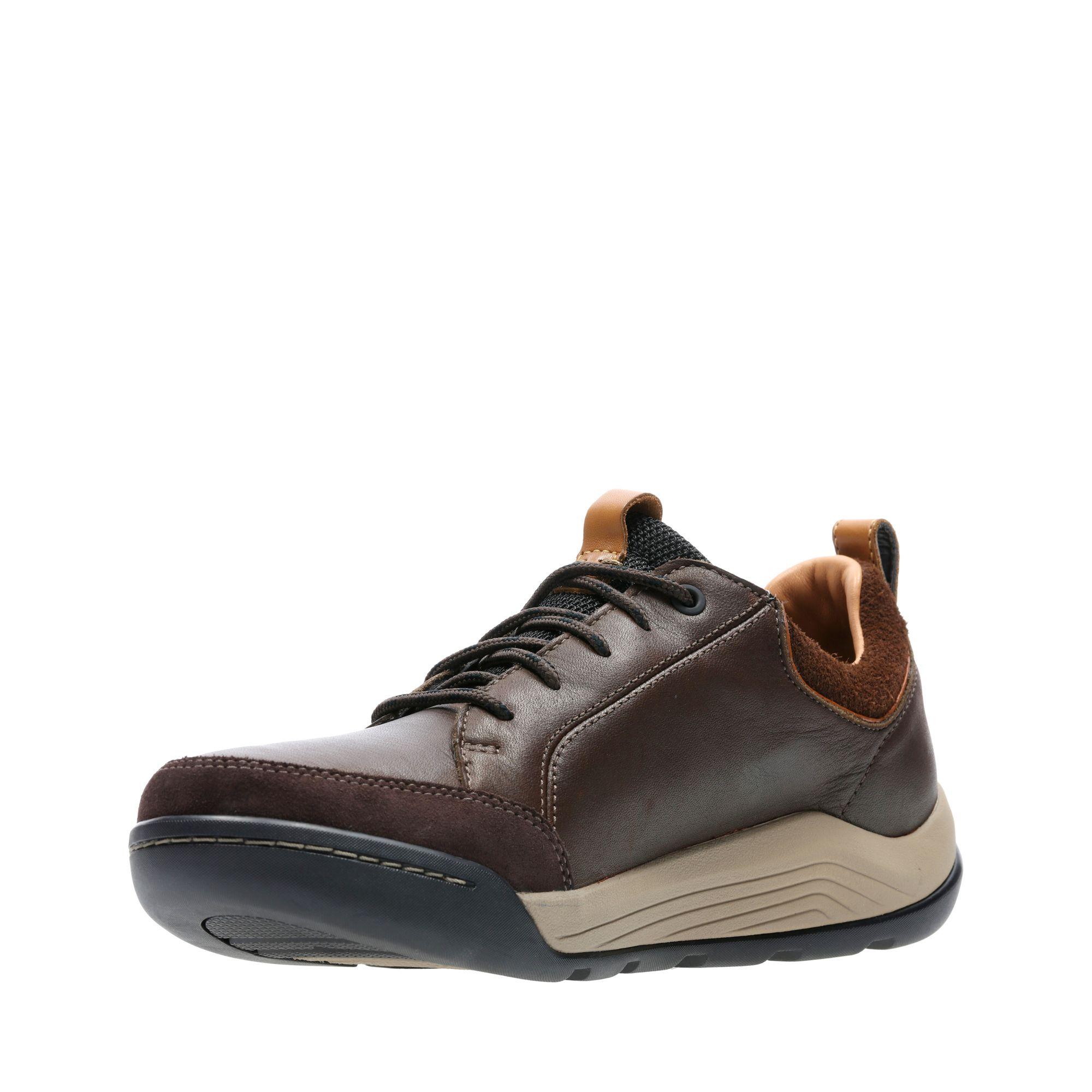 Clarks Leather Ashcombe Bay Gore-tex in Dark Brown Leather (Brown) for Men  | Lyst