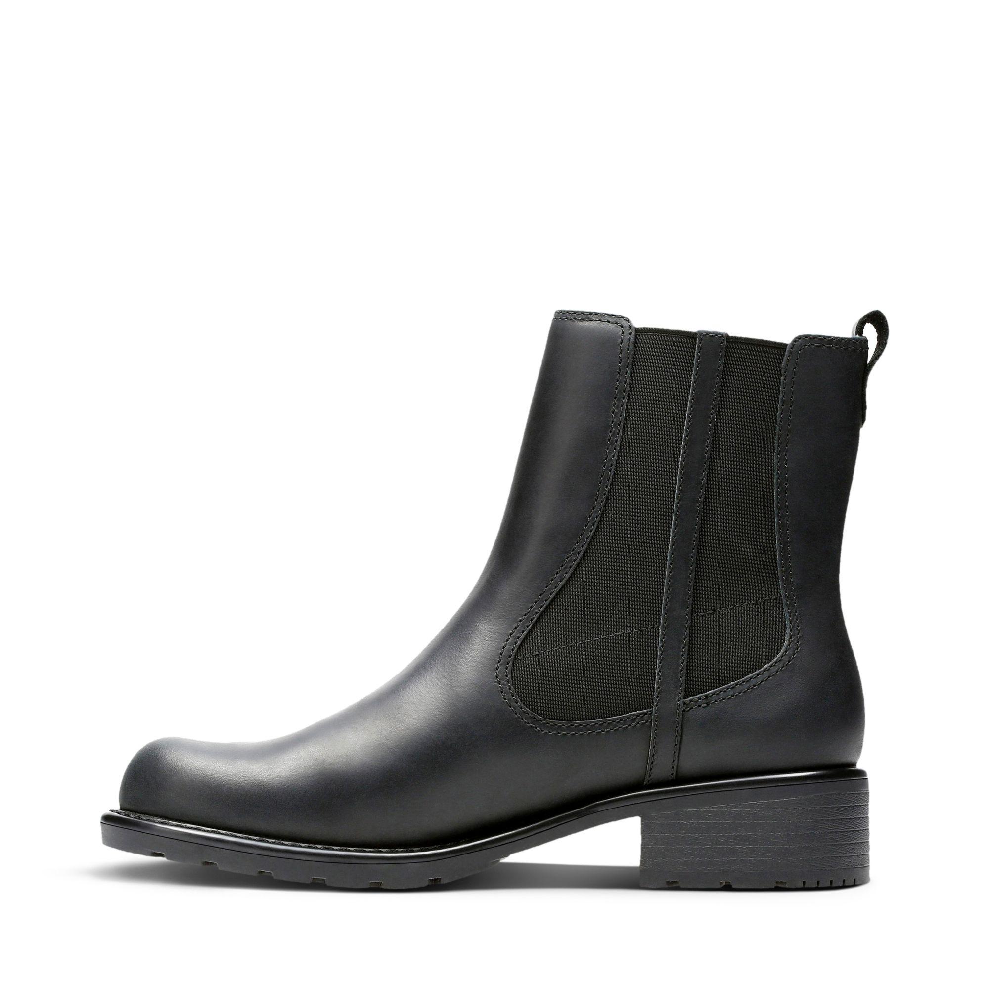 clarks orinoco club black smooth