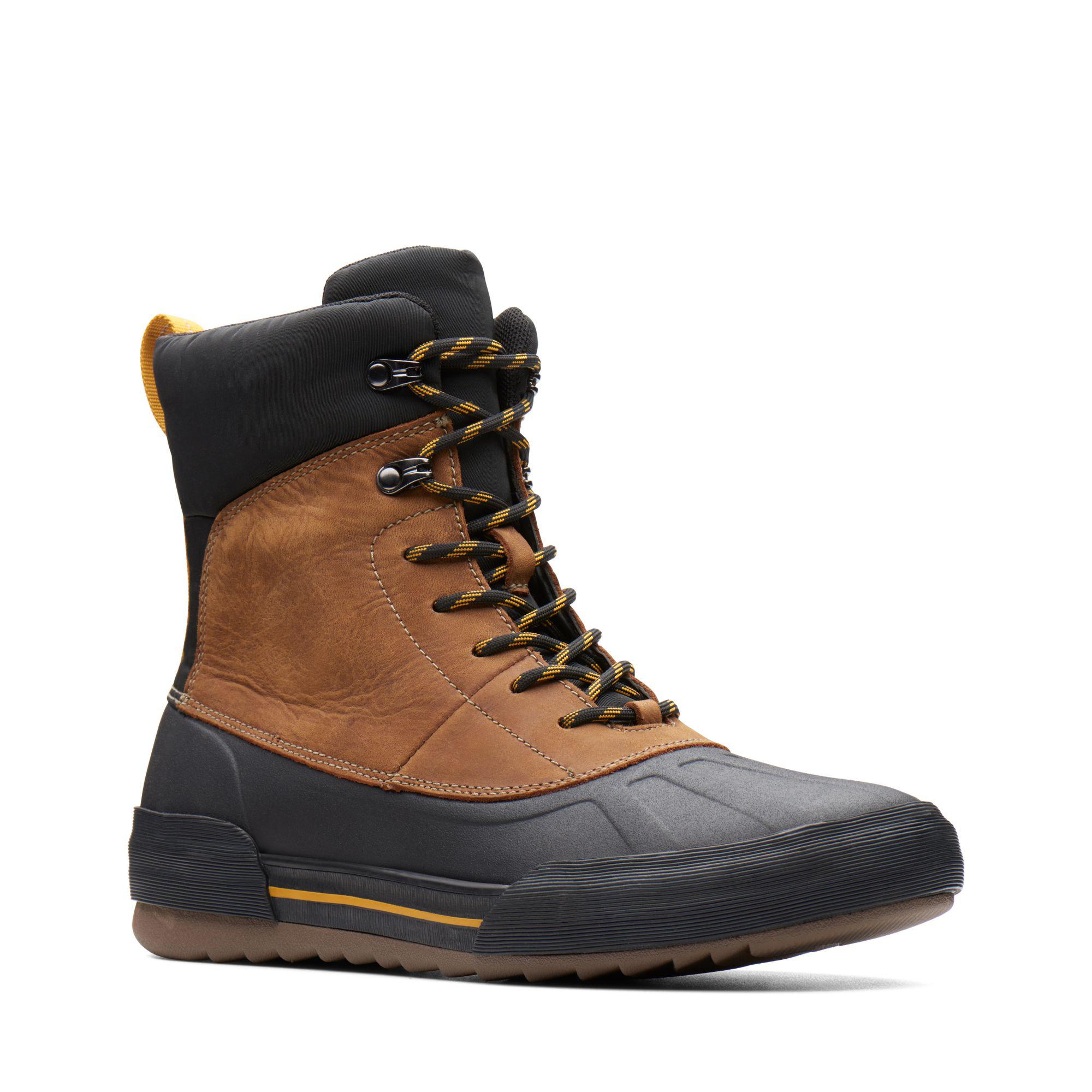 Clarks Leather S Bowman Peak Boot (8 E 