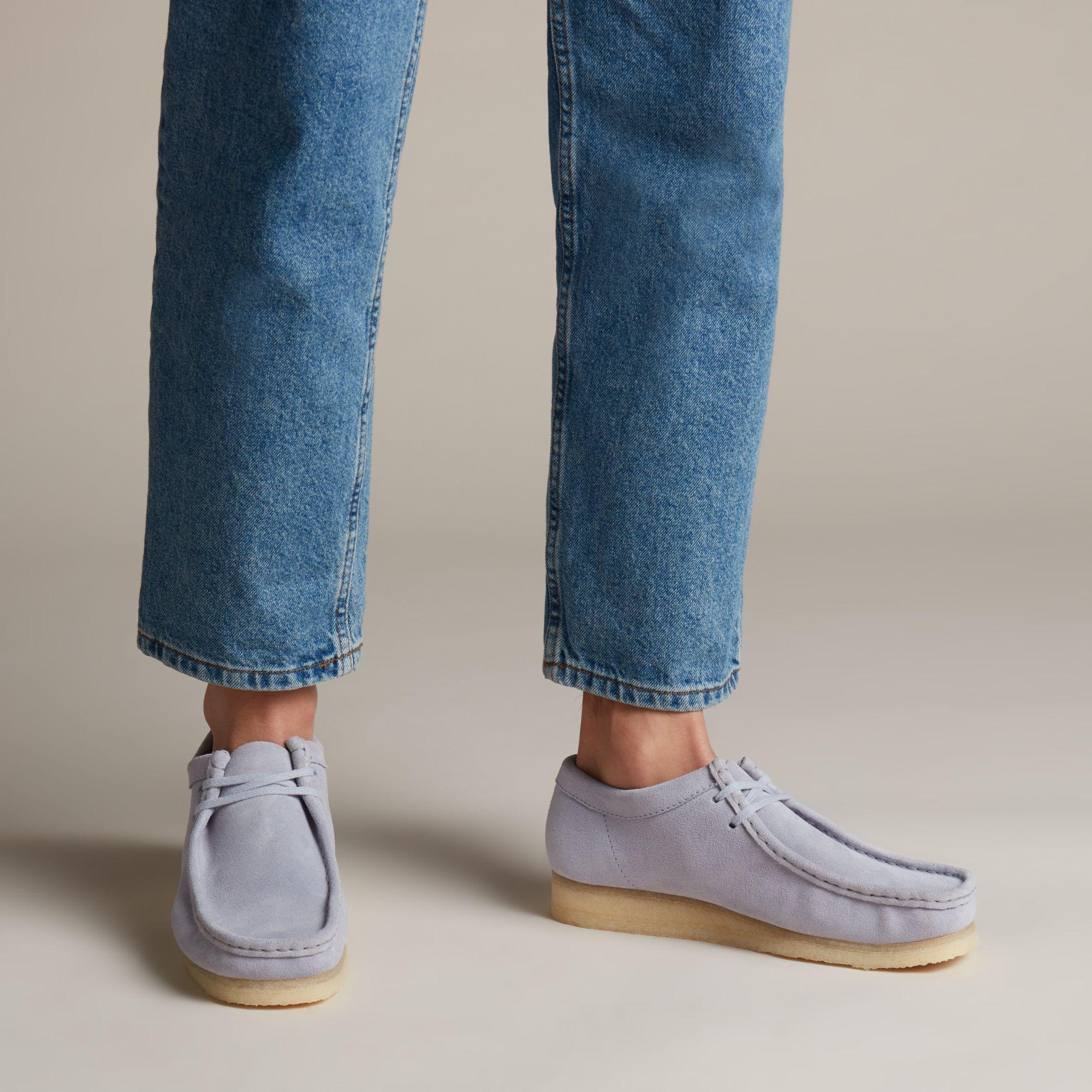 cool blue wallabees
