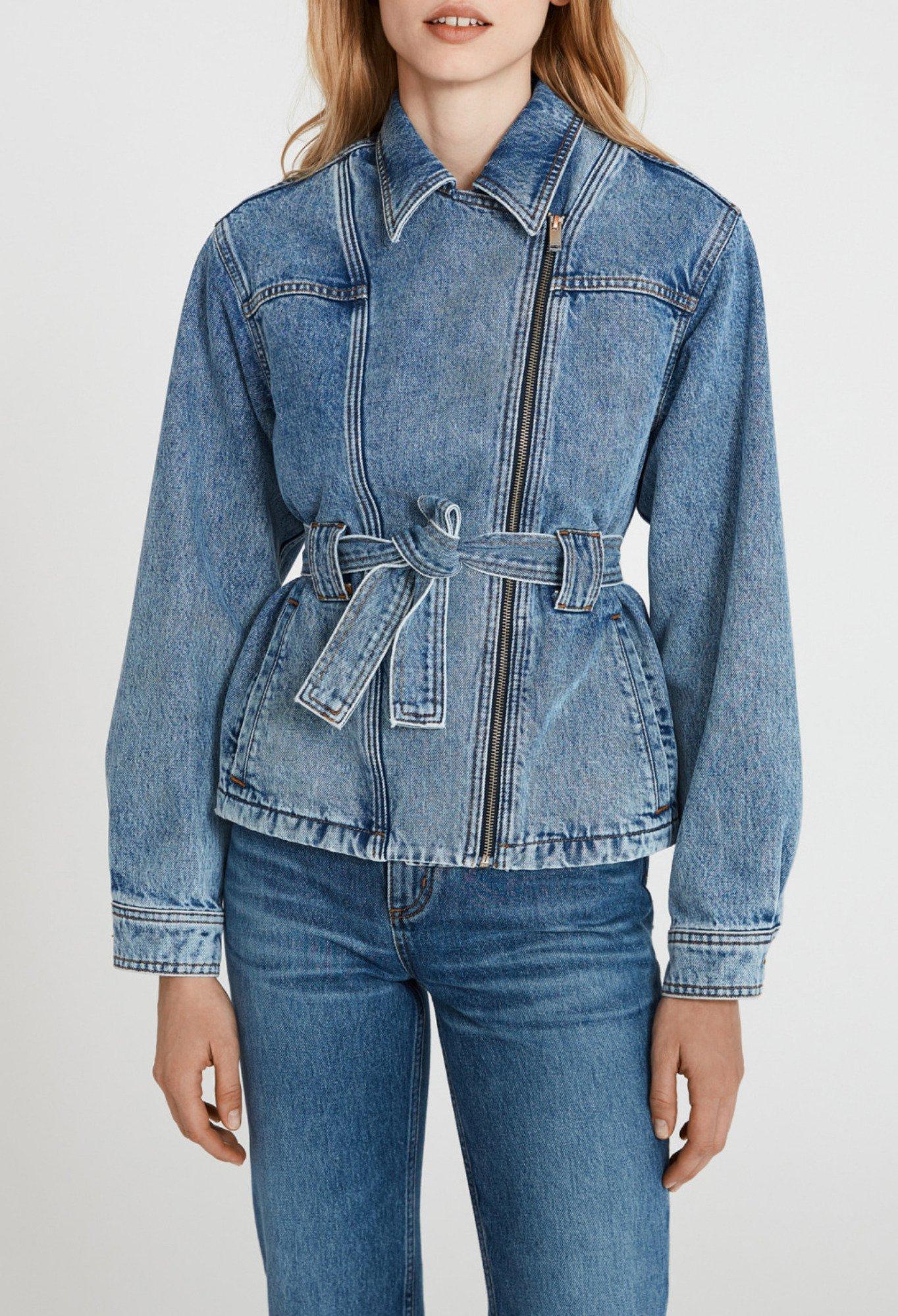 Veste jean claudie pierlot new arrivals