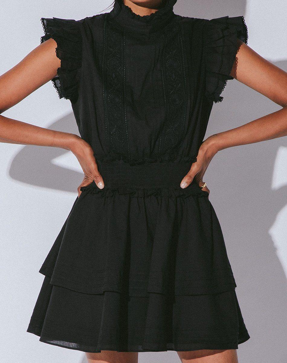 Cleobella Denim Versailles Mini Dress 