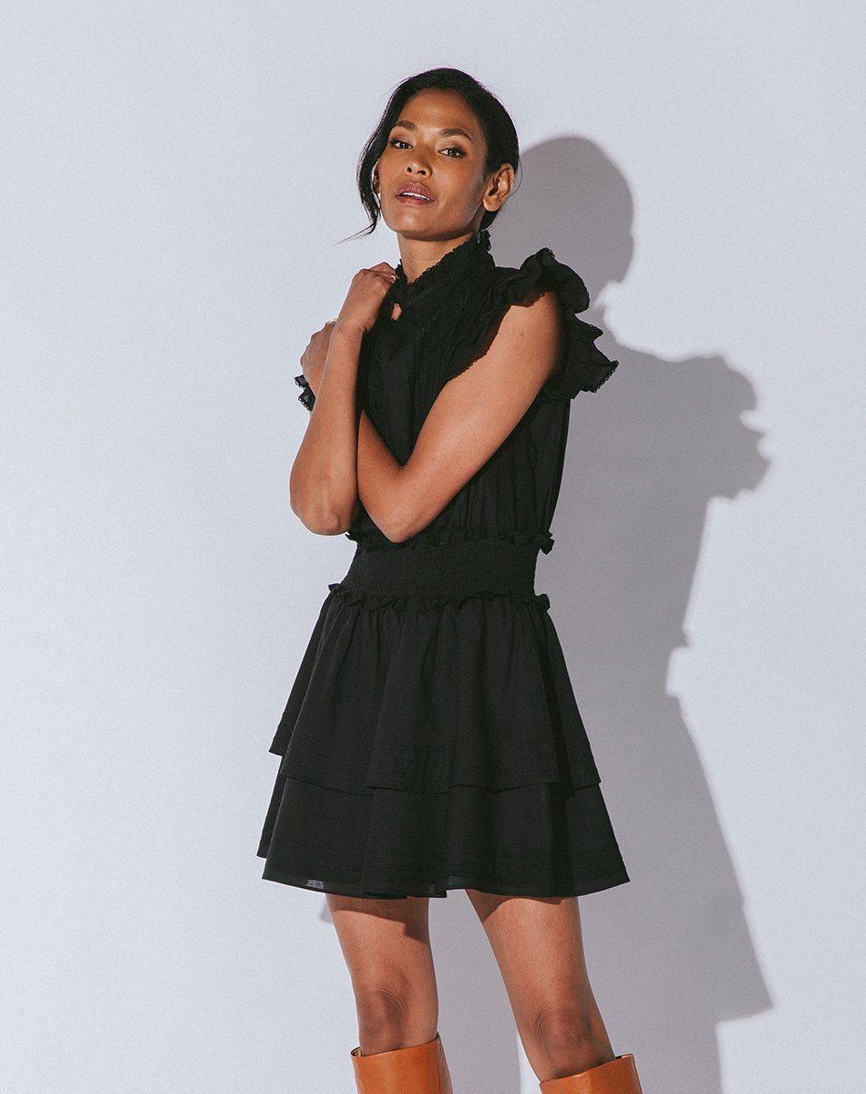 Cleobella Denim Versailles Mini Dress 
