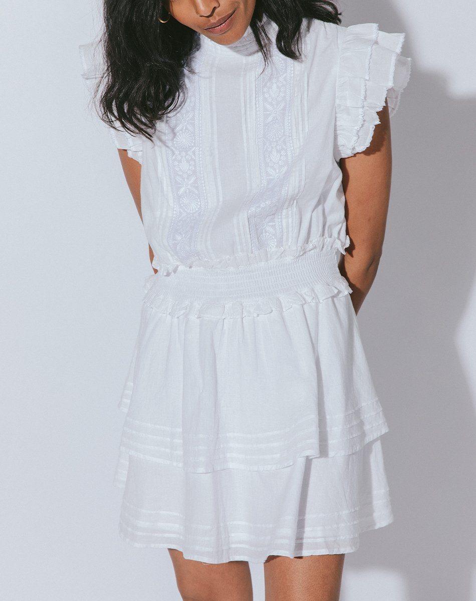 Cleobella Denim Versailles Mini Dress 