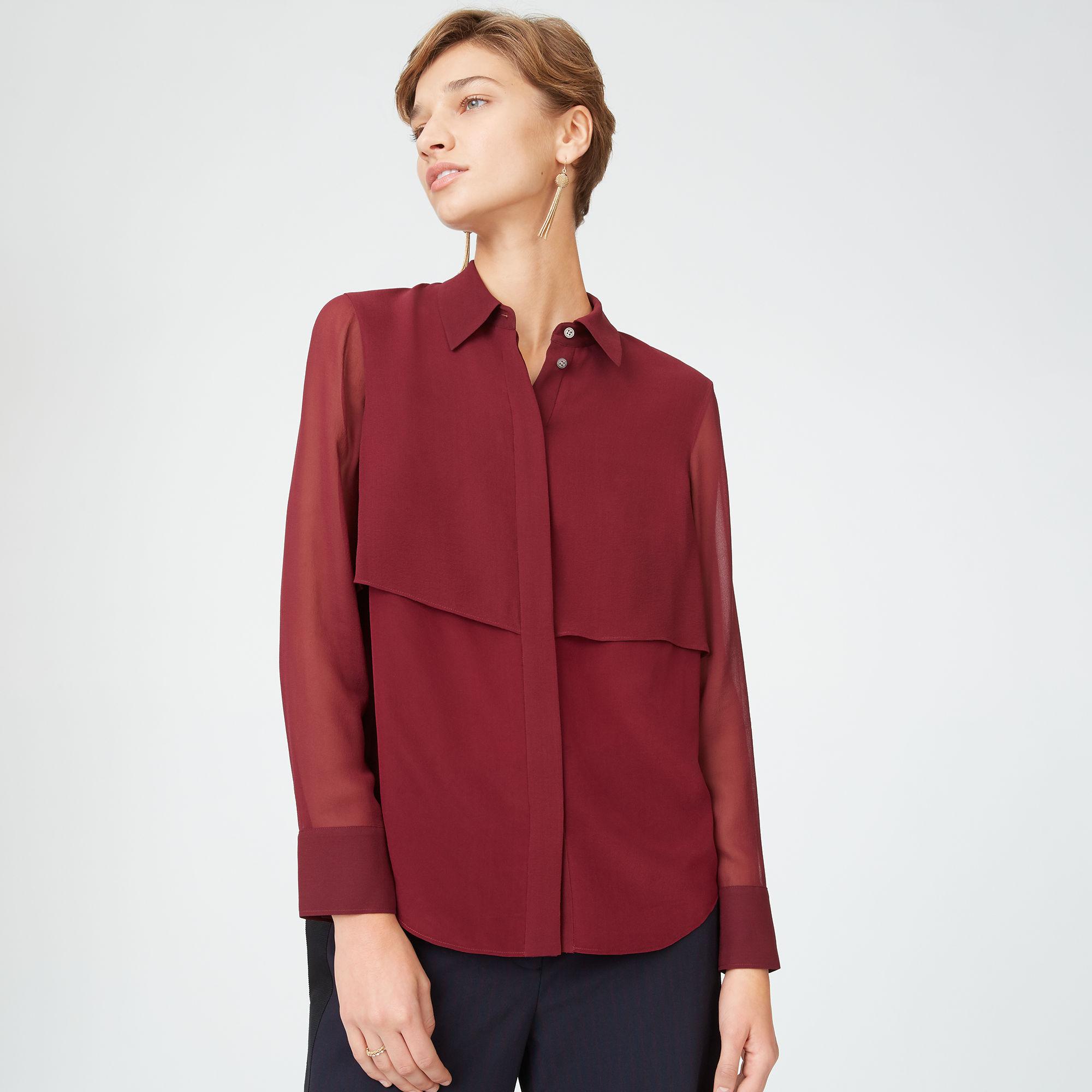 club monaco silk shirt