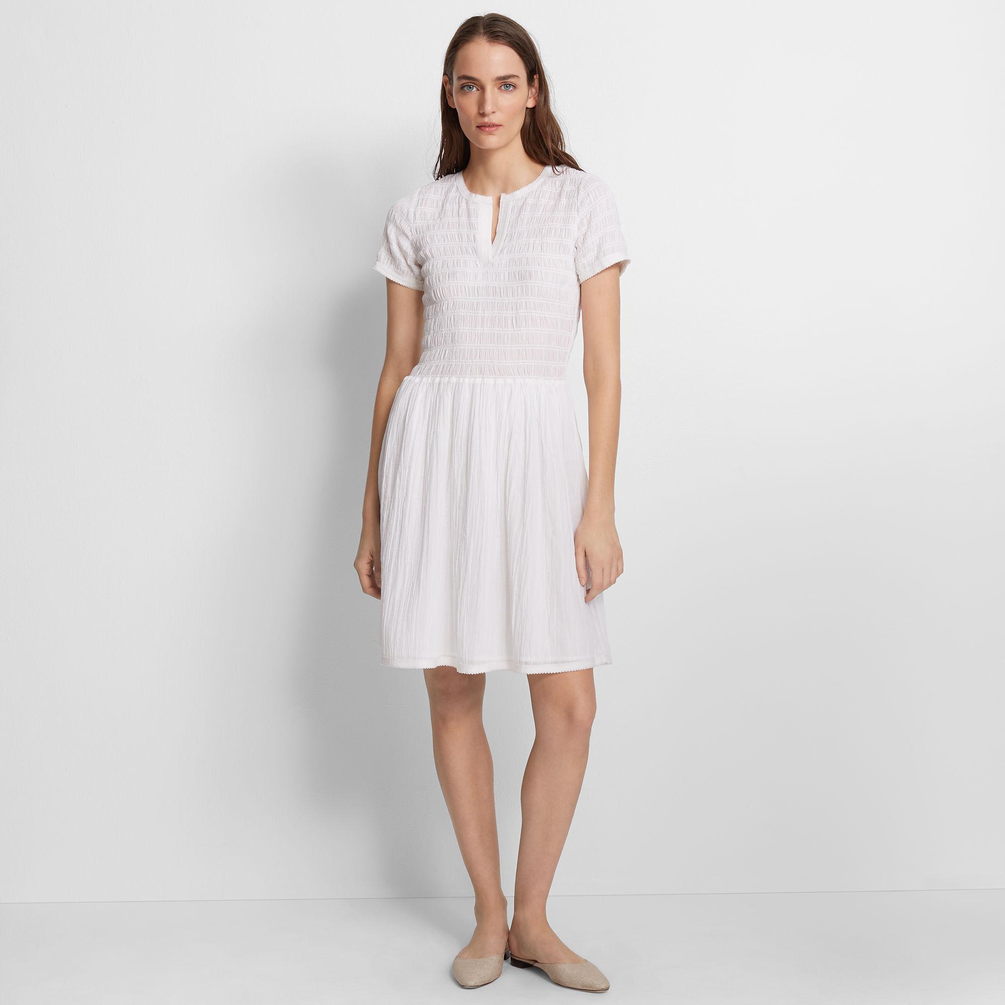 tiyah smocked dress