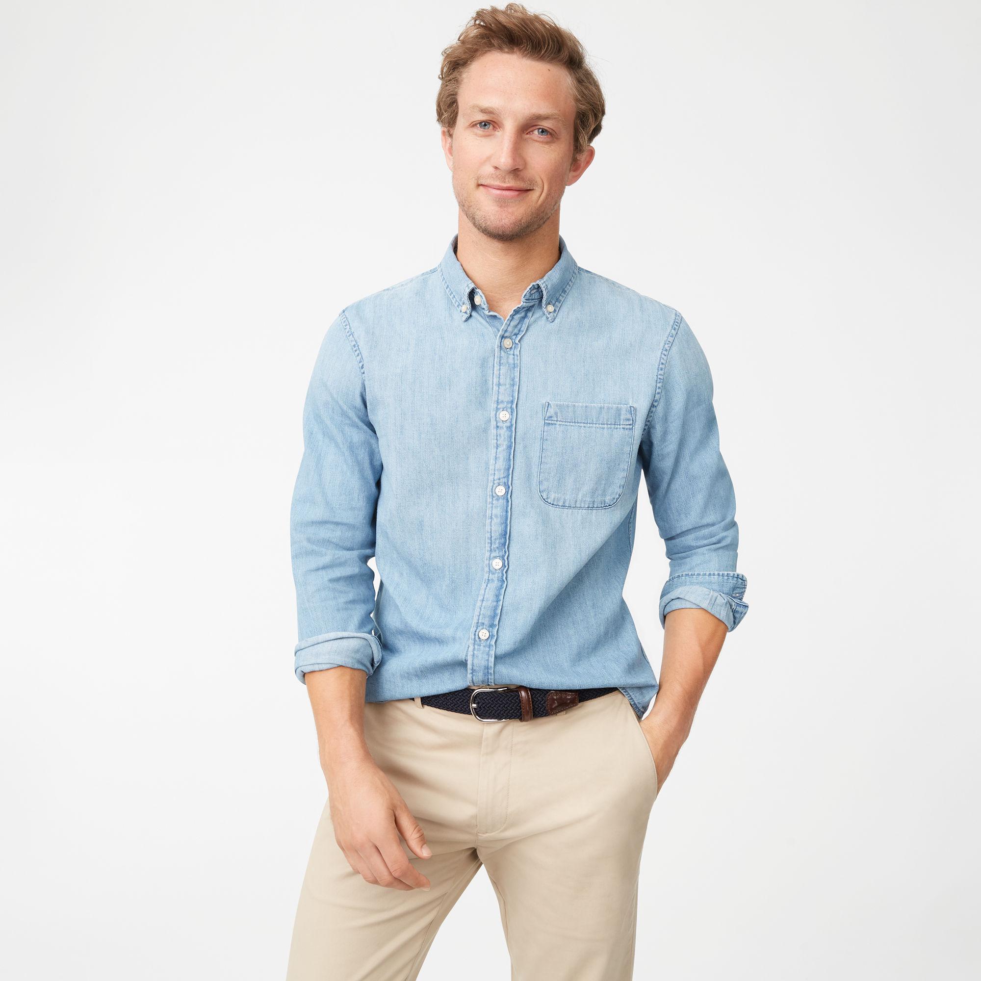 club monaco denim shirt