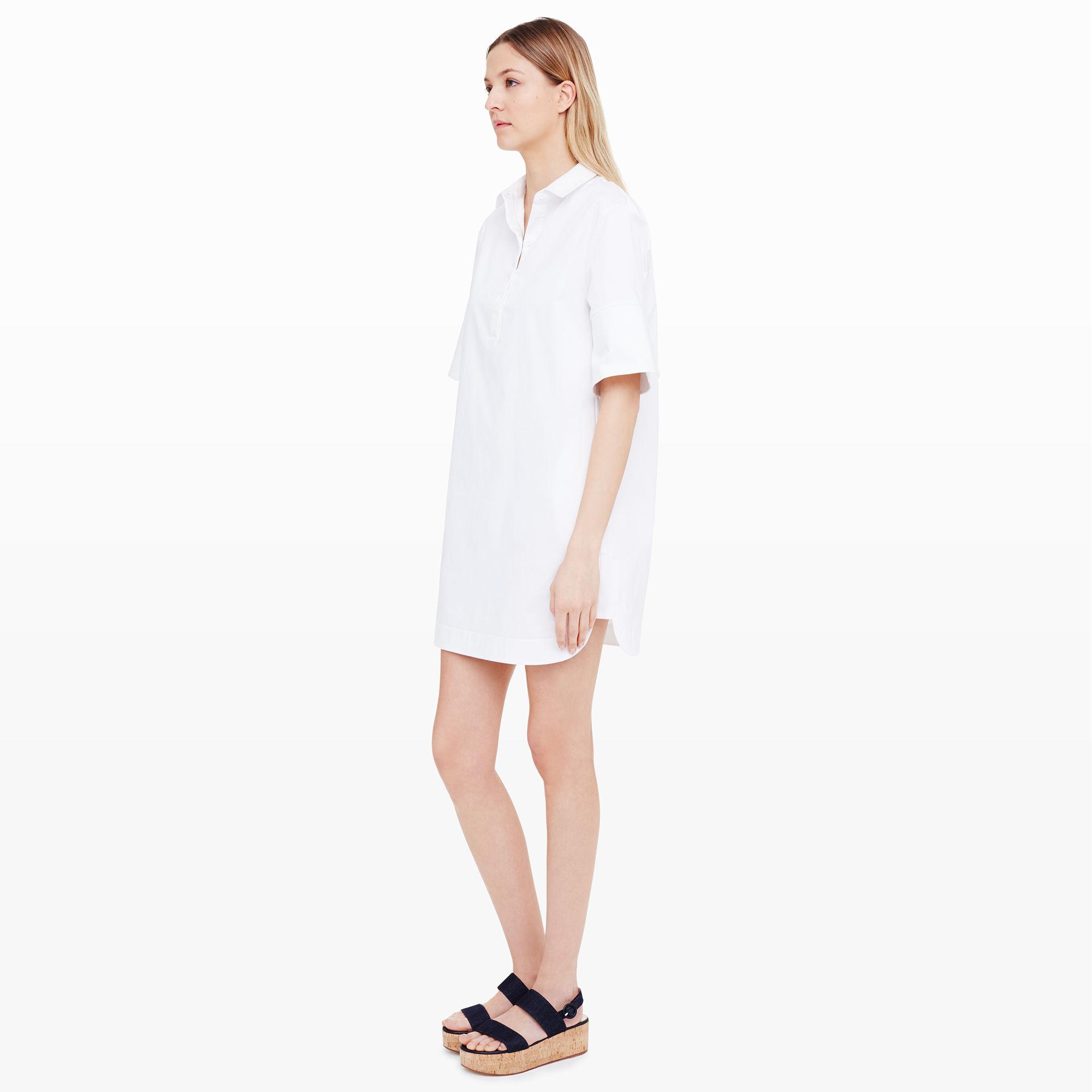 club monaco shirt dress