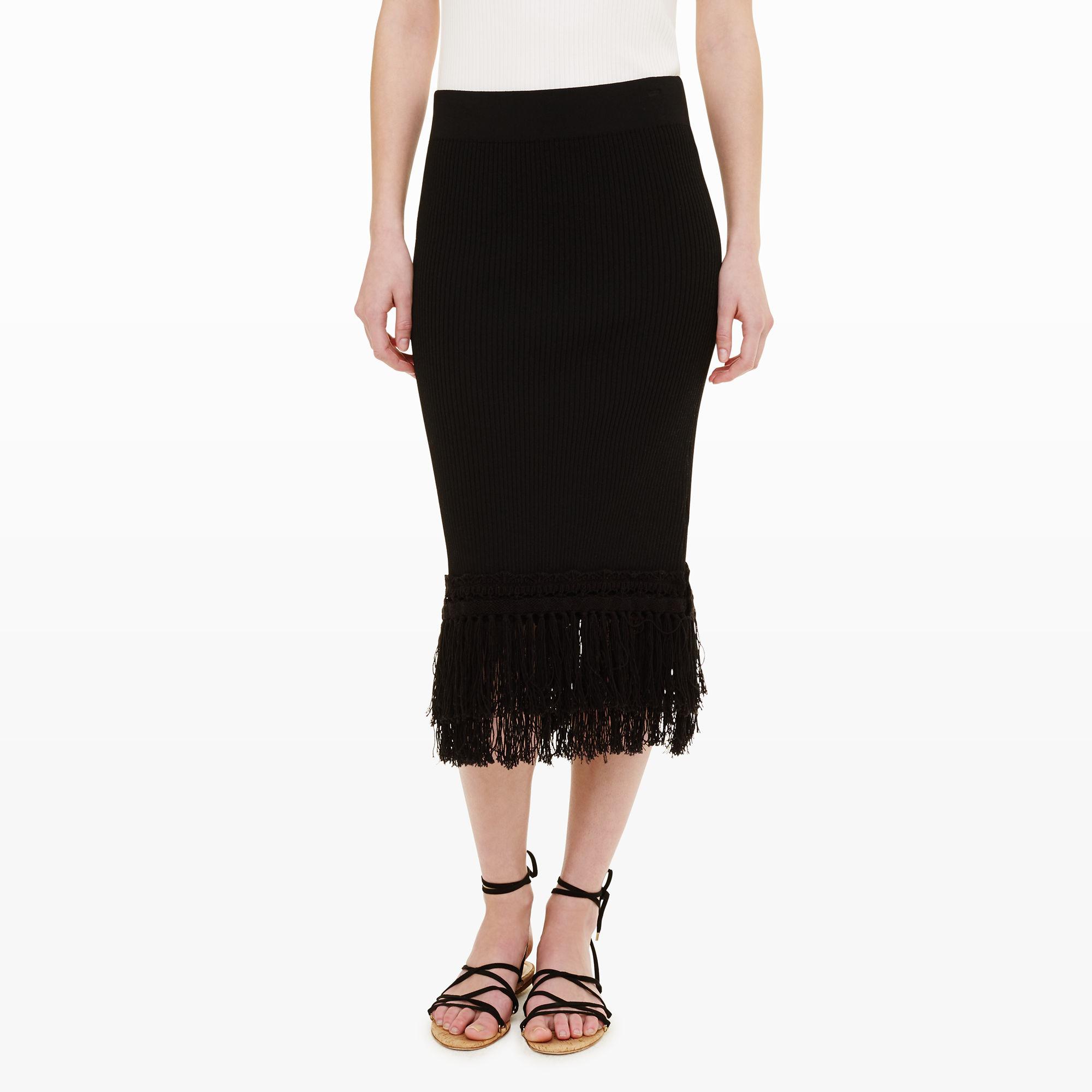 Club monaco fringe skirt Clearance