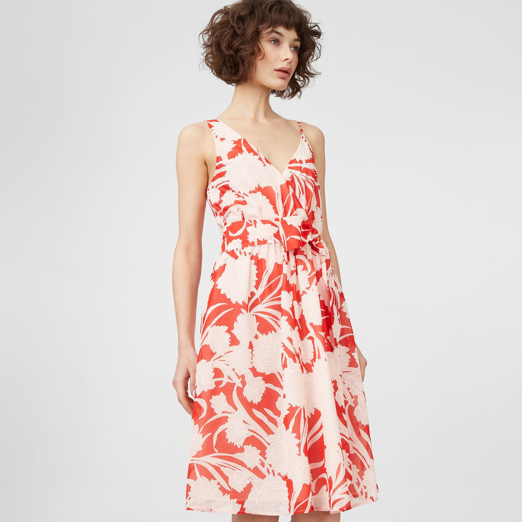 club monaco red dress