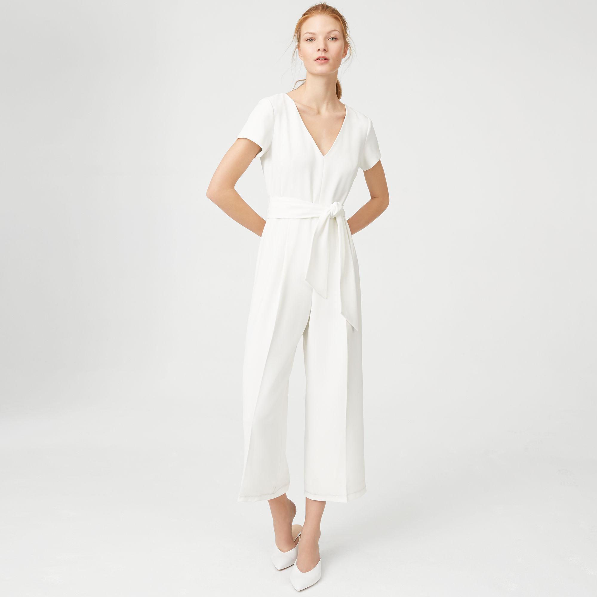 club monaco white romper