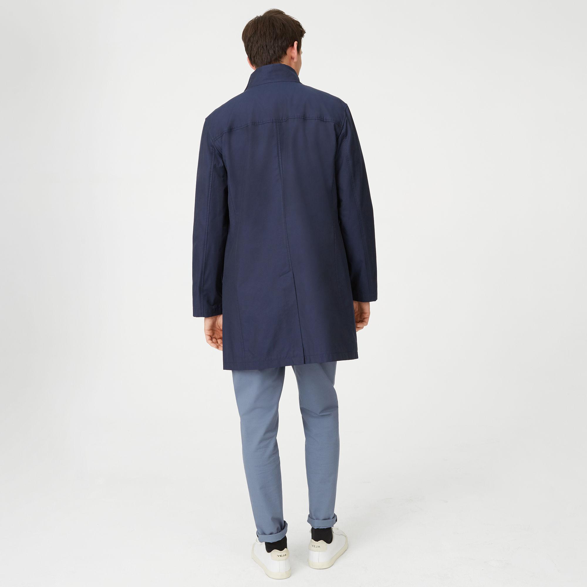 club monaco lightweight funnel mac coat