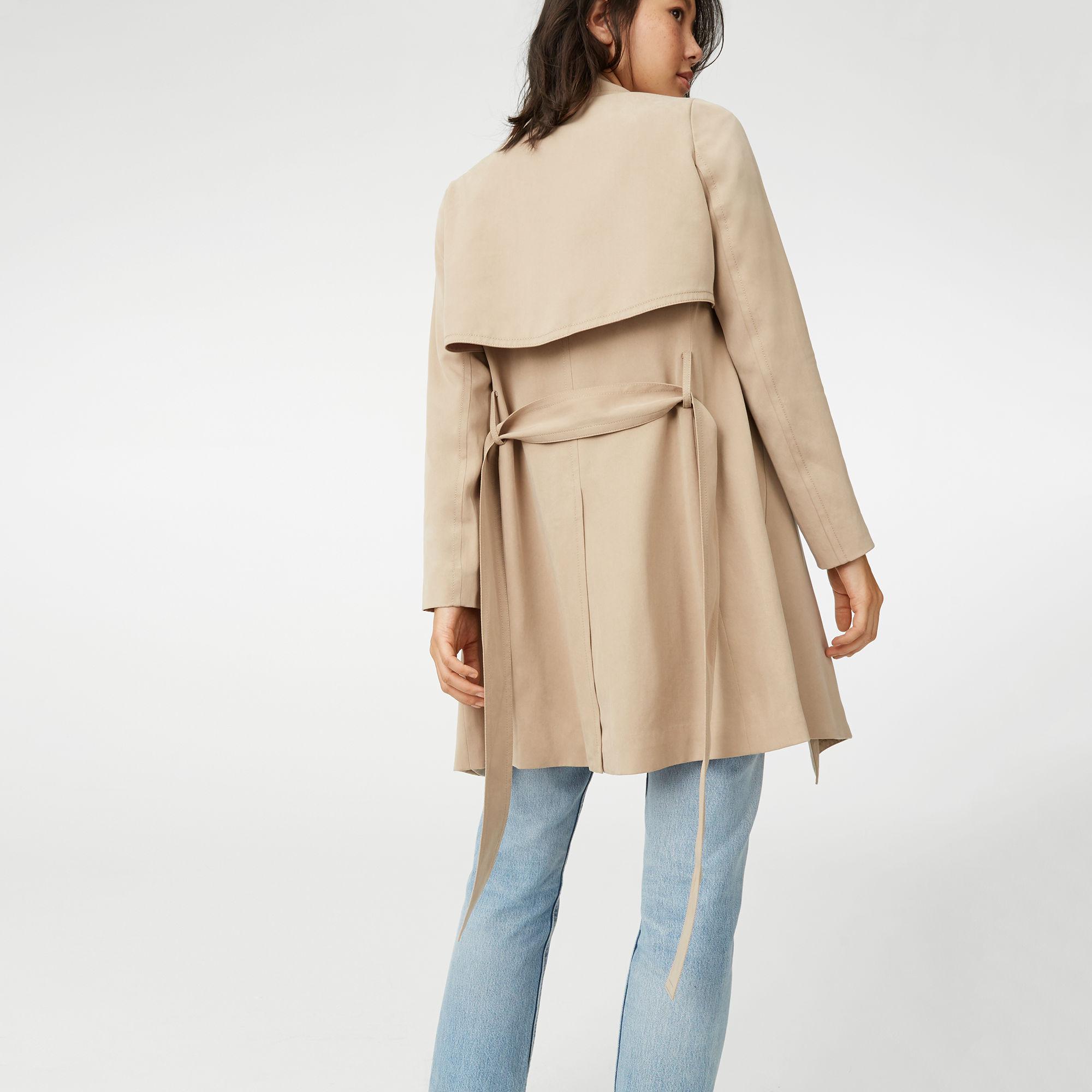 club monaco claudine trench coat