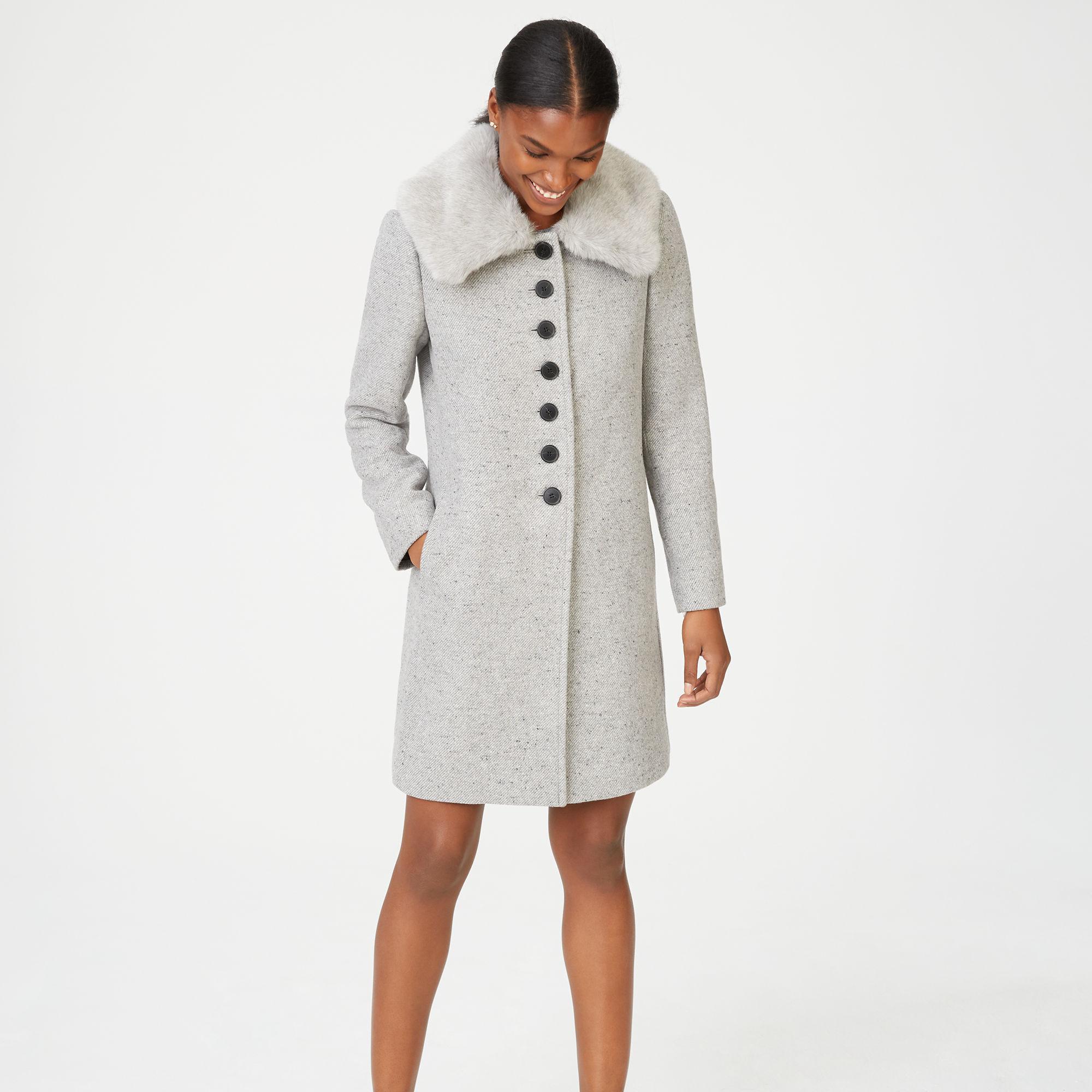 club monaco grey coat