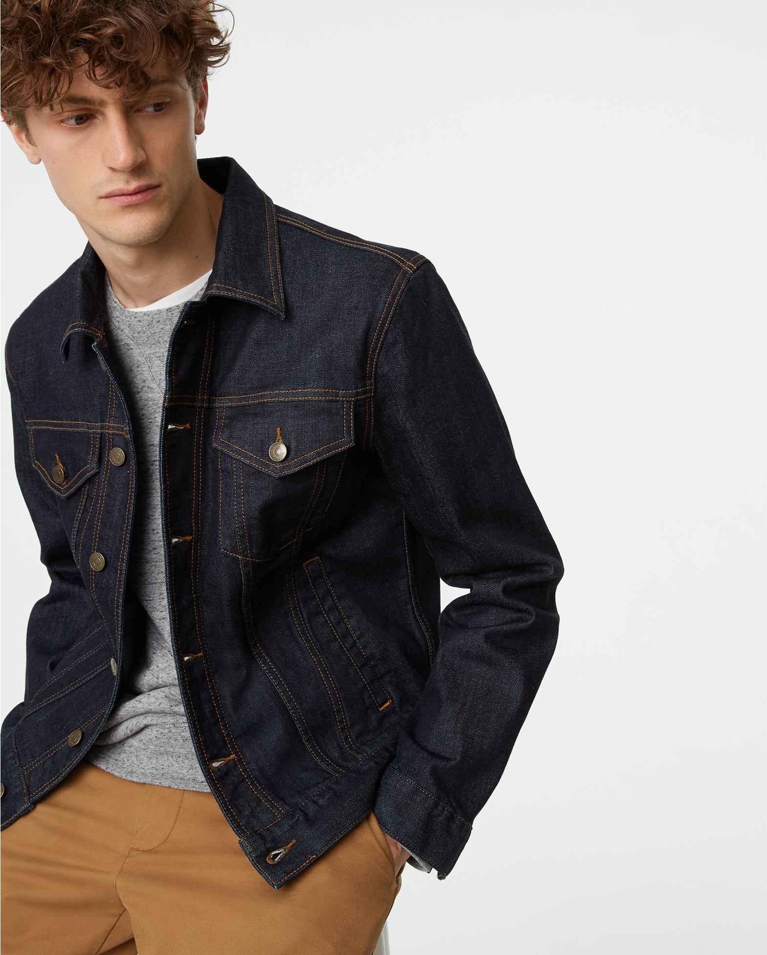 club monaco jean jacket