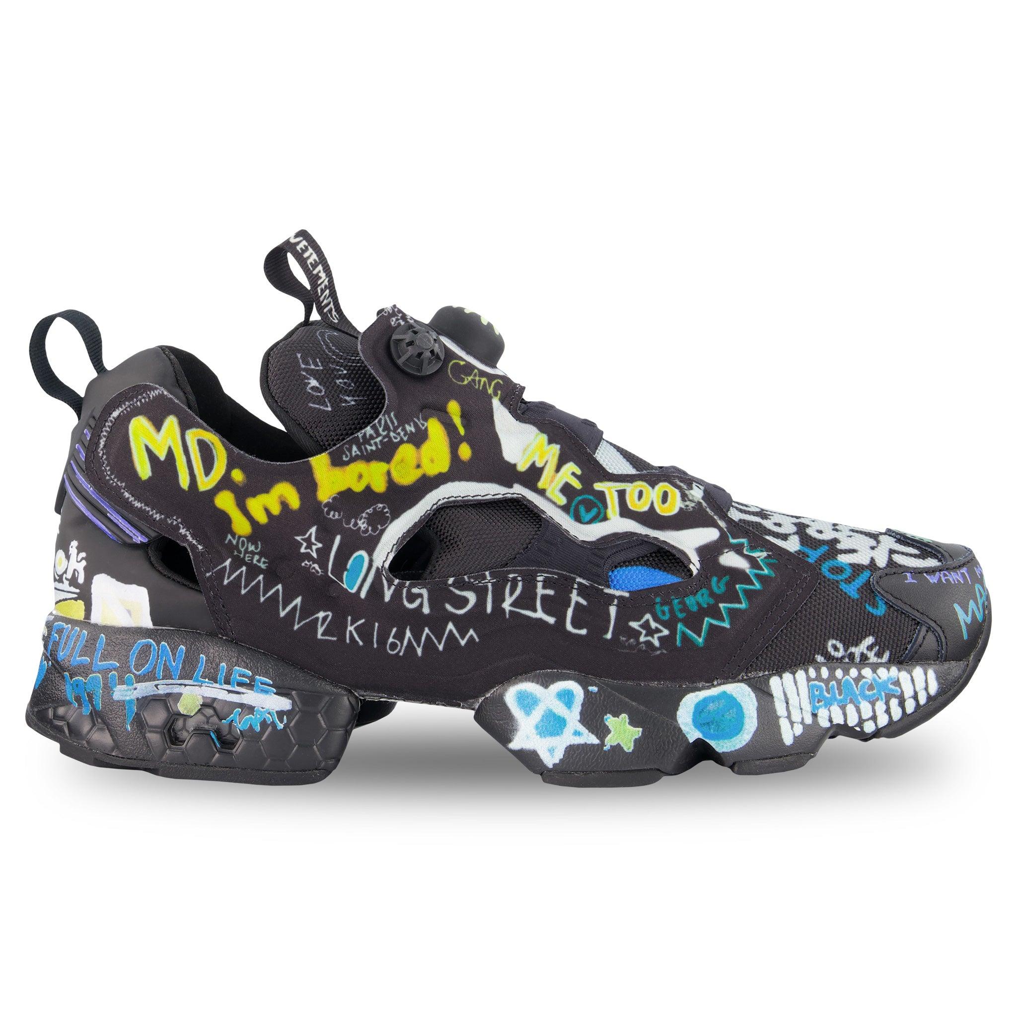 Vetements X Reebok Graffiti Instapump Fury for Men - Lyst