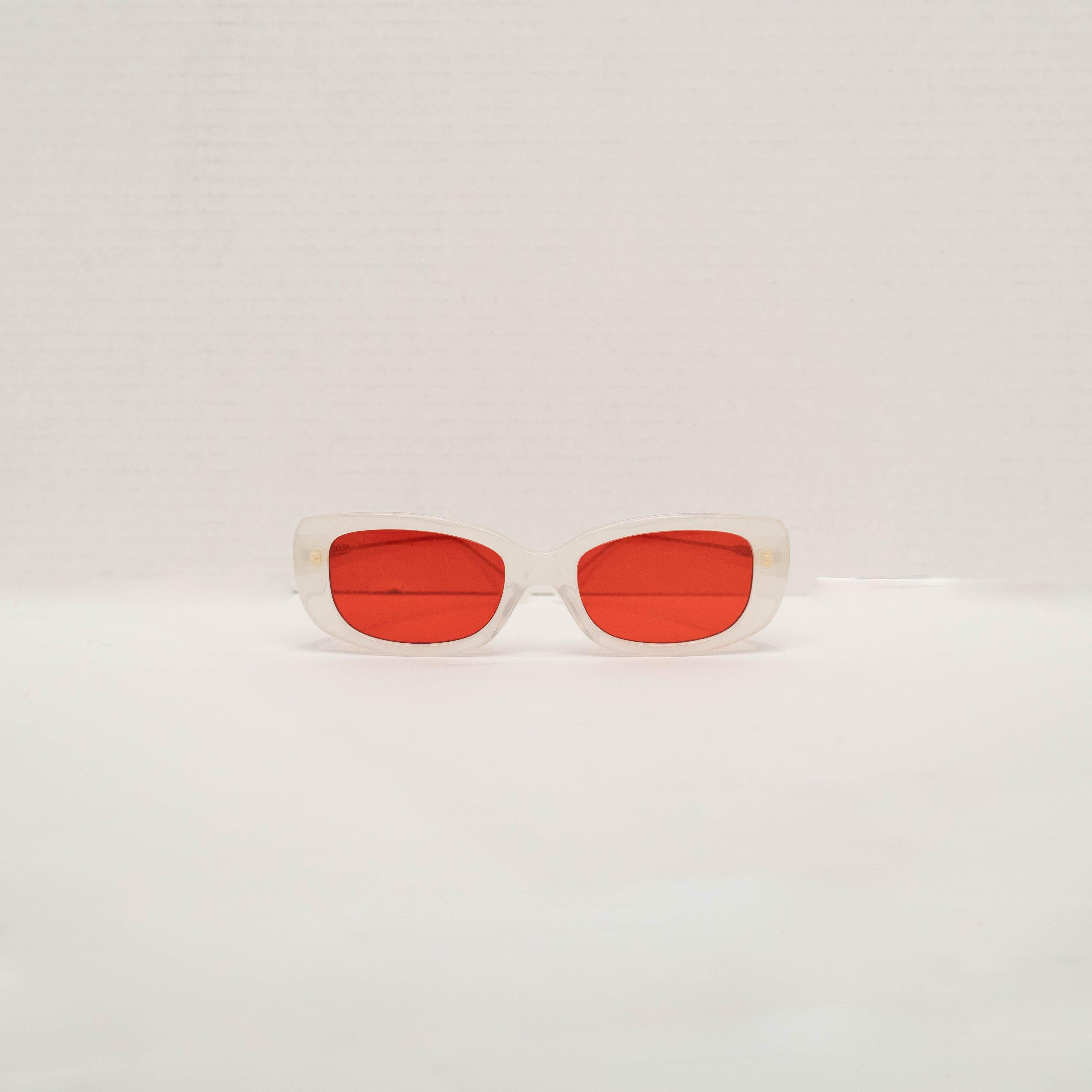 Undercover Red Lenses Sunglasses for Men Lyst
