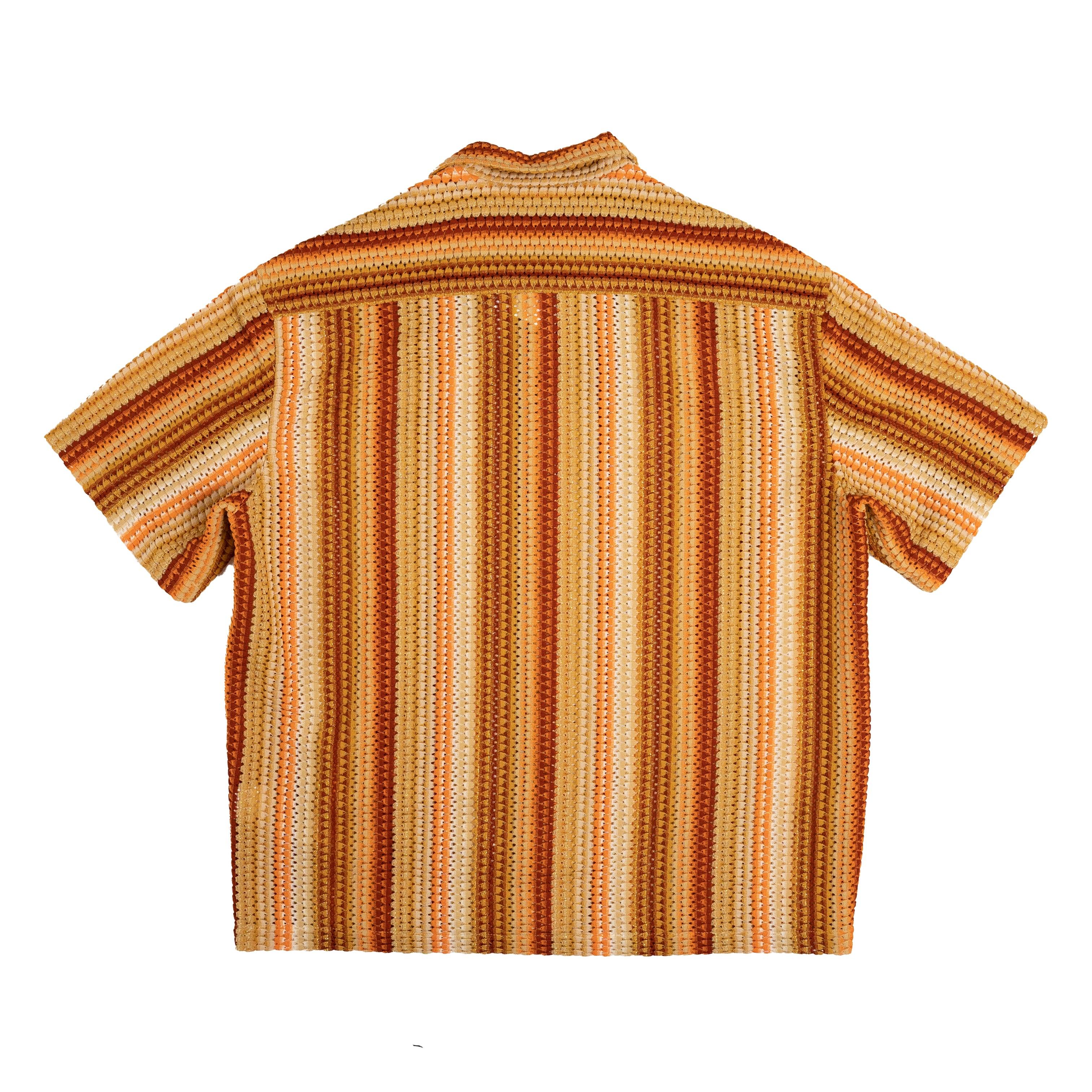 Cmmn Swdn Ture Stripe Shirt in Brown for Men | Lyst