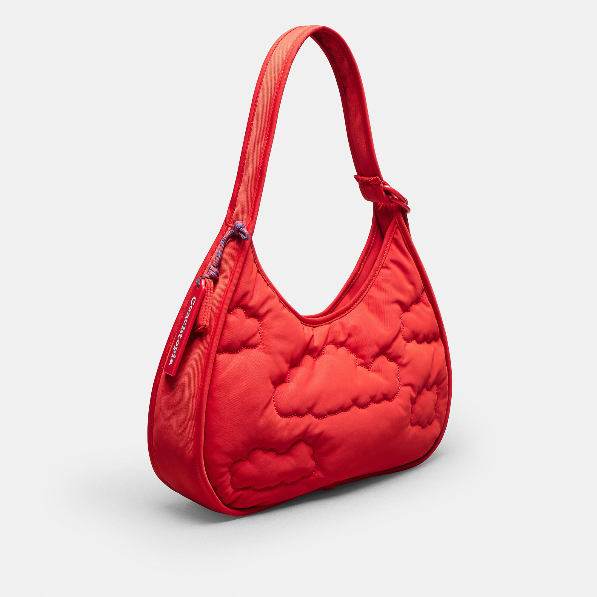 Coachtopia Coachtopia Loop Ergo Bag With Cloud Quilting in Red | Lyst