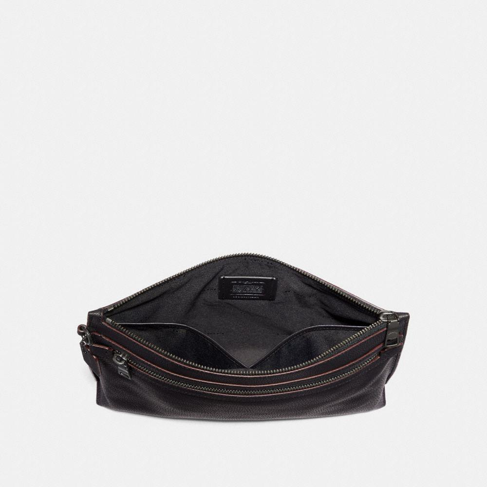 coach structured pouch