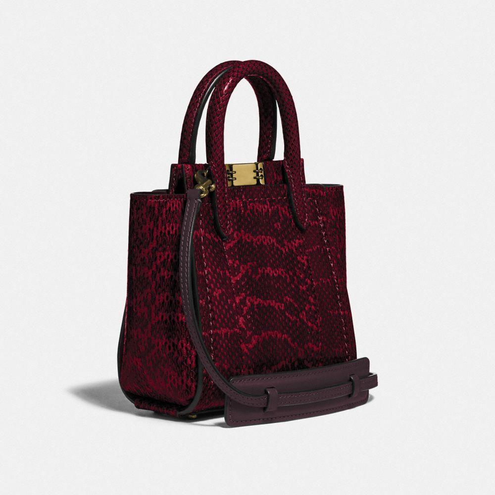 coach snakeskin purse