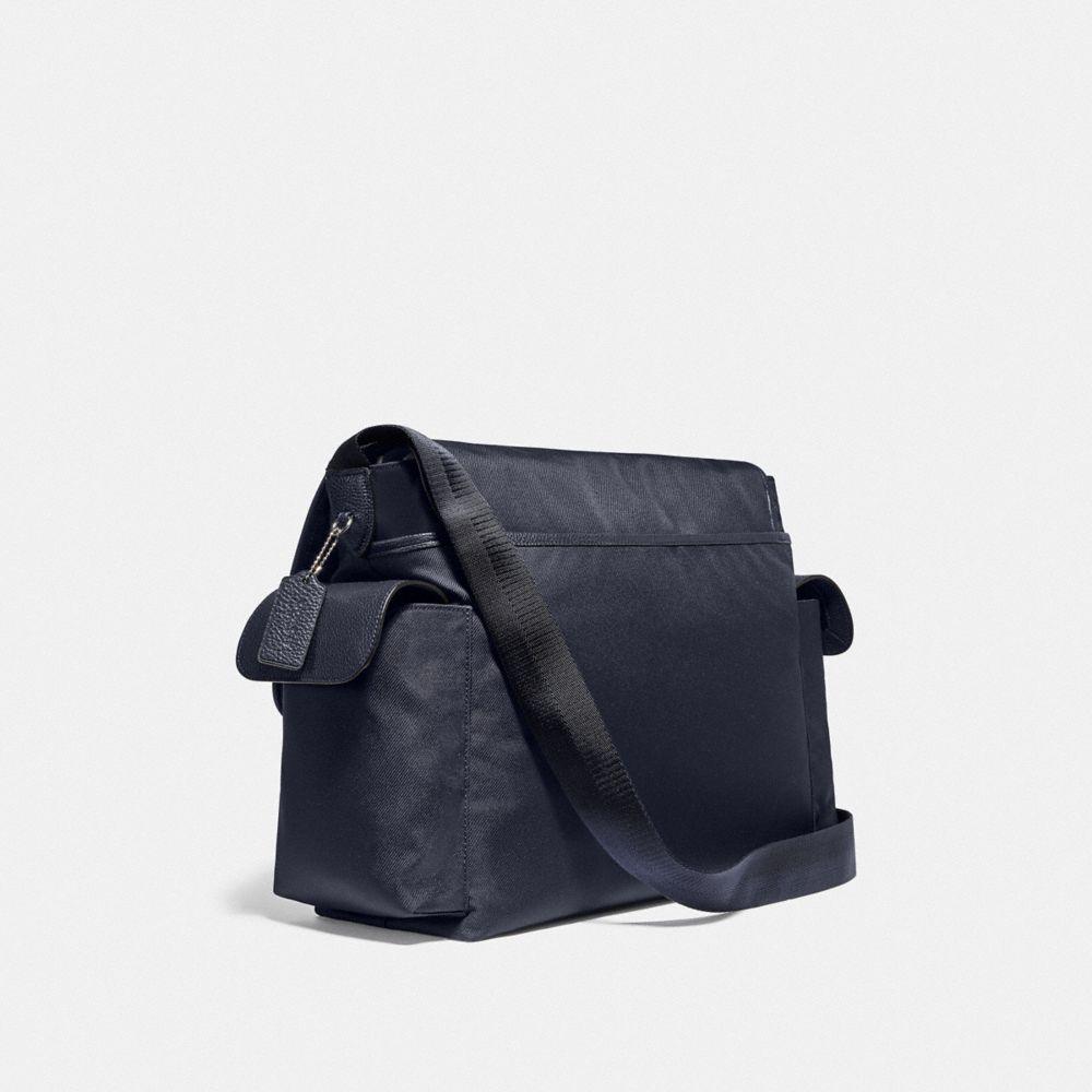 coach baby messenger bolsa in signature canvas