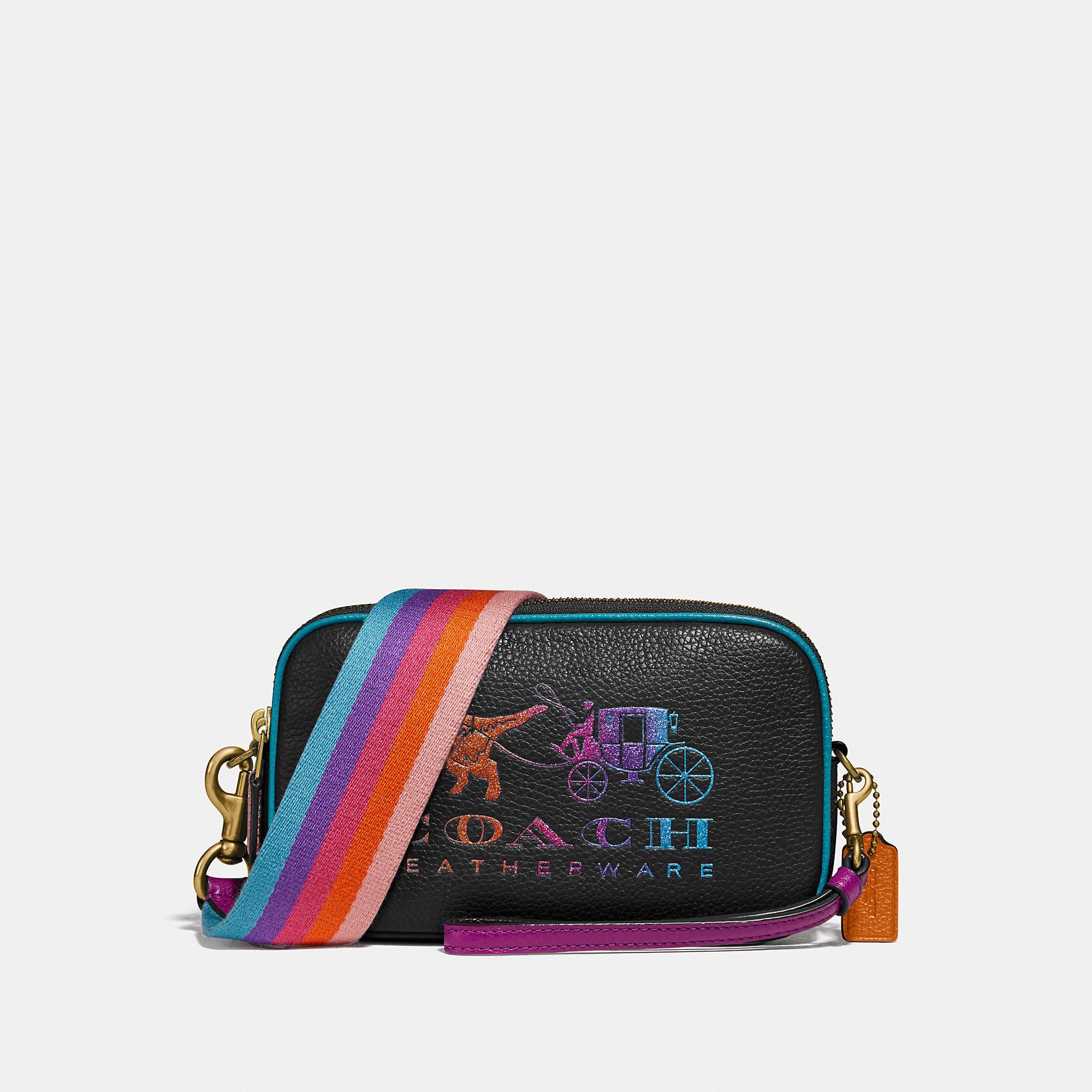 Coach sadie hotsell crossbody clutch