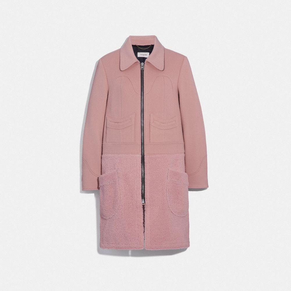 coach wool coat