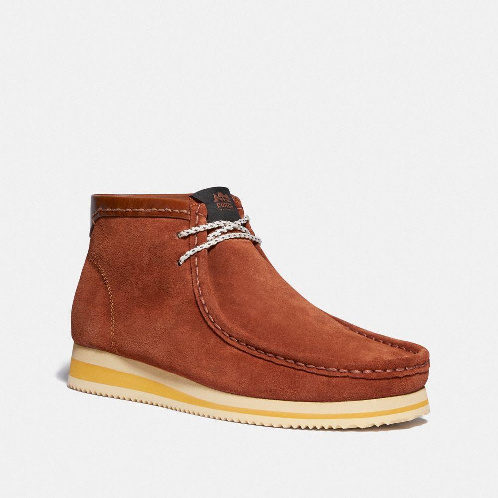 COACH Suede Chukka Boot in Brown for Men Lyst