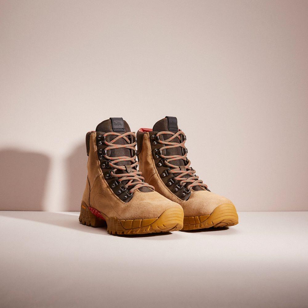 Coach hiker boots discount