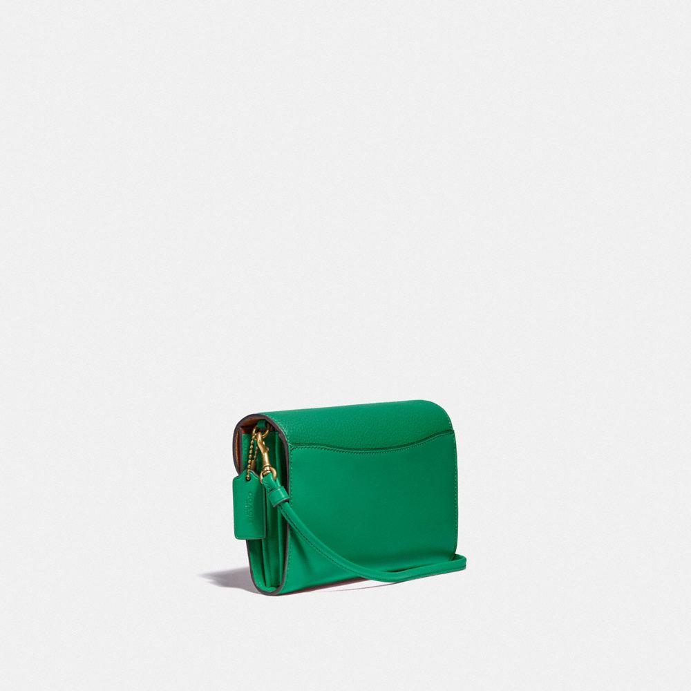 green coach tabby bolsa