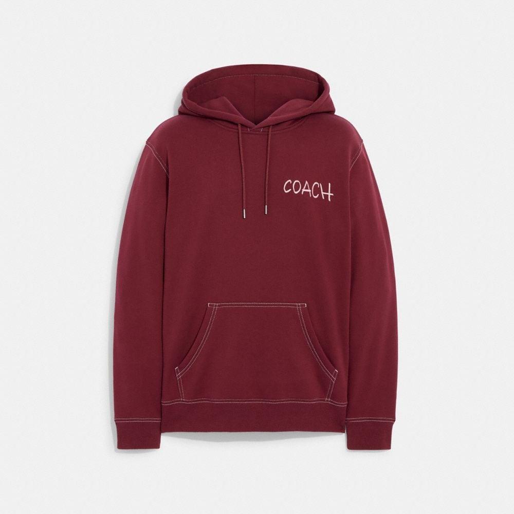 COACH Lunar New Year Hoodie With Rabbit in Red for Men Lyst