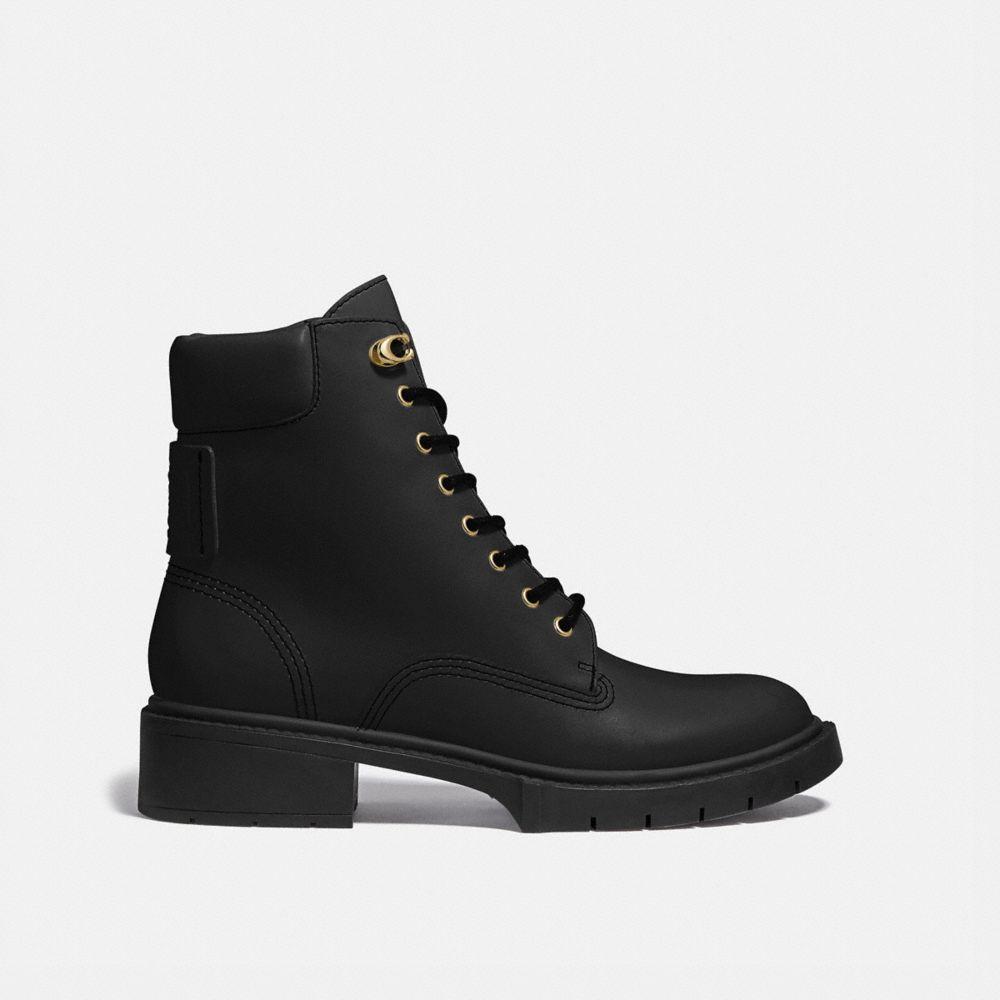 coach women's lorimer lug sole booties