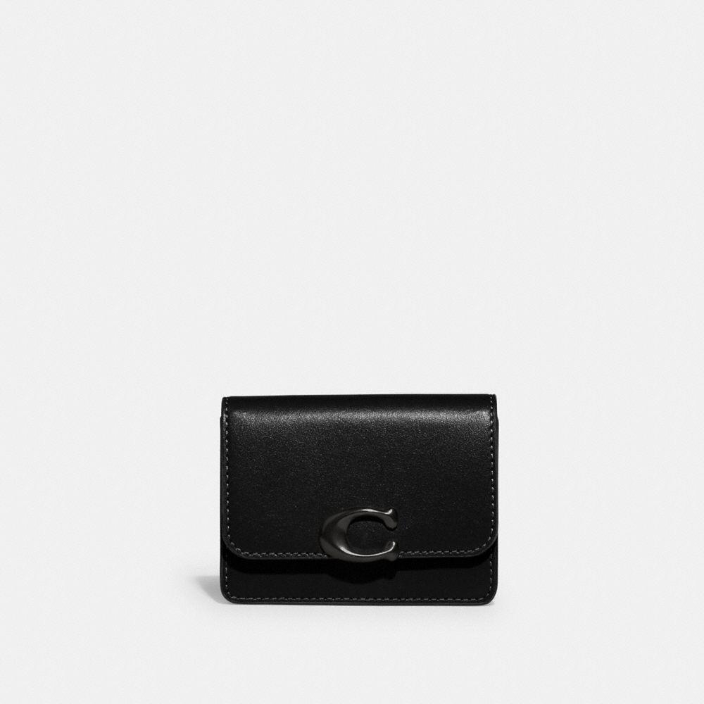 COACH Bandit Card Case in Black Lyst