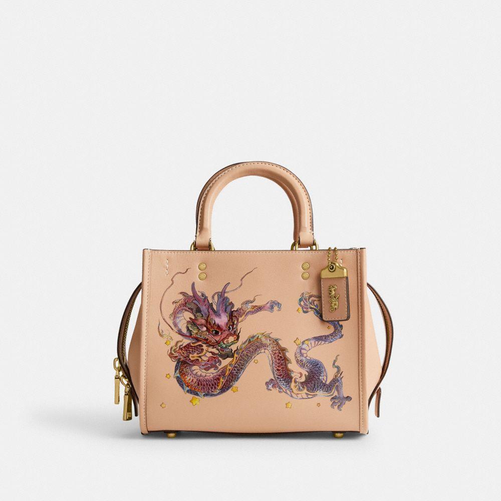 COACH Boxed New Year Rogue Bag 25 With Dragon in Pink | Lyst