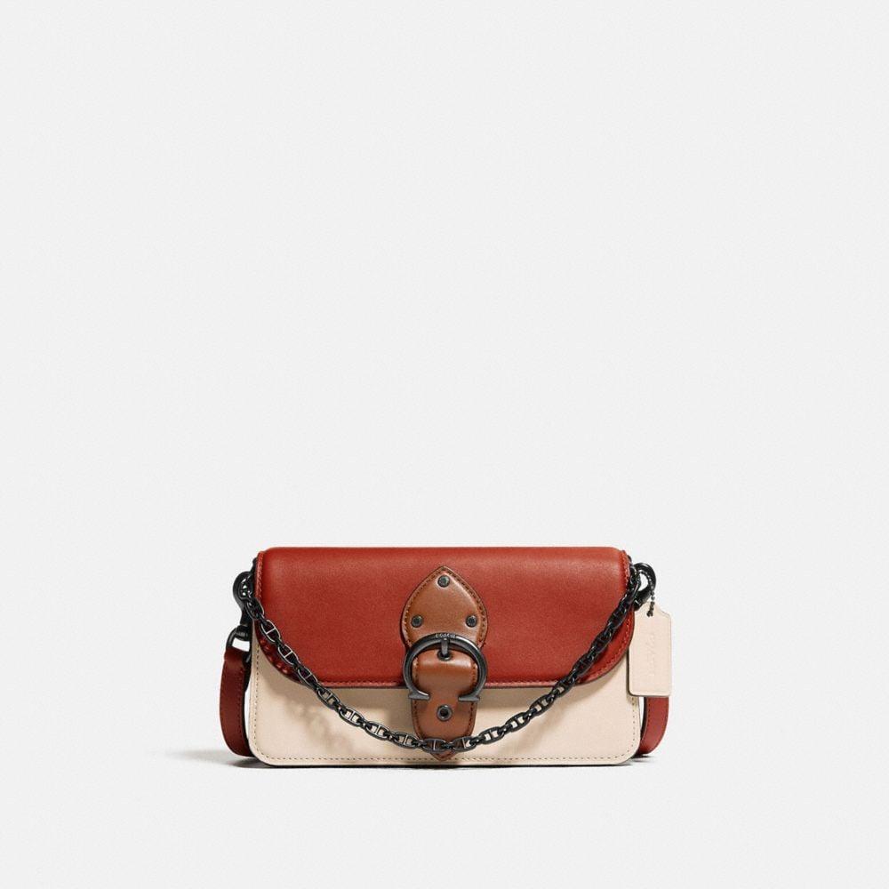 beat crossbody clutch