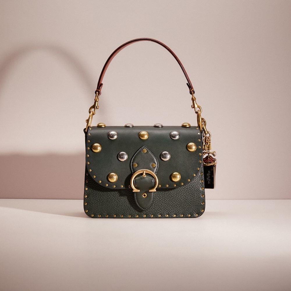 COACH Upcrafted Beat Shoulder Bag With Rivets Lyst