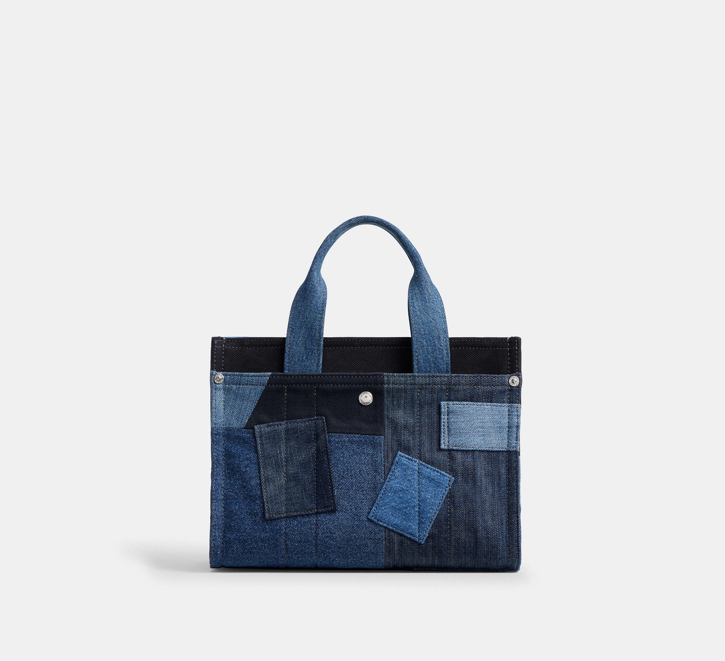 COACH Cargo Tote Bag 26 With Patchwork in Black | Lyst UK