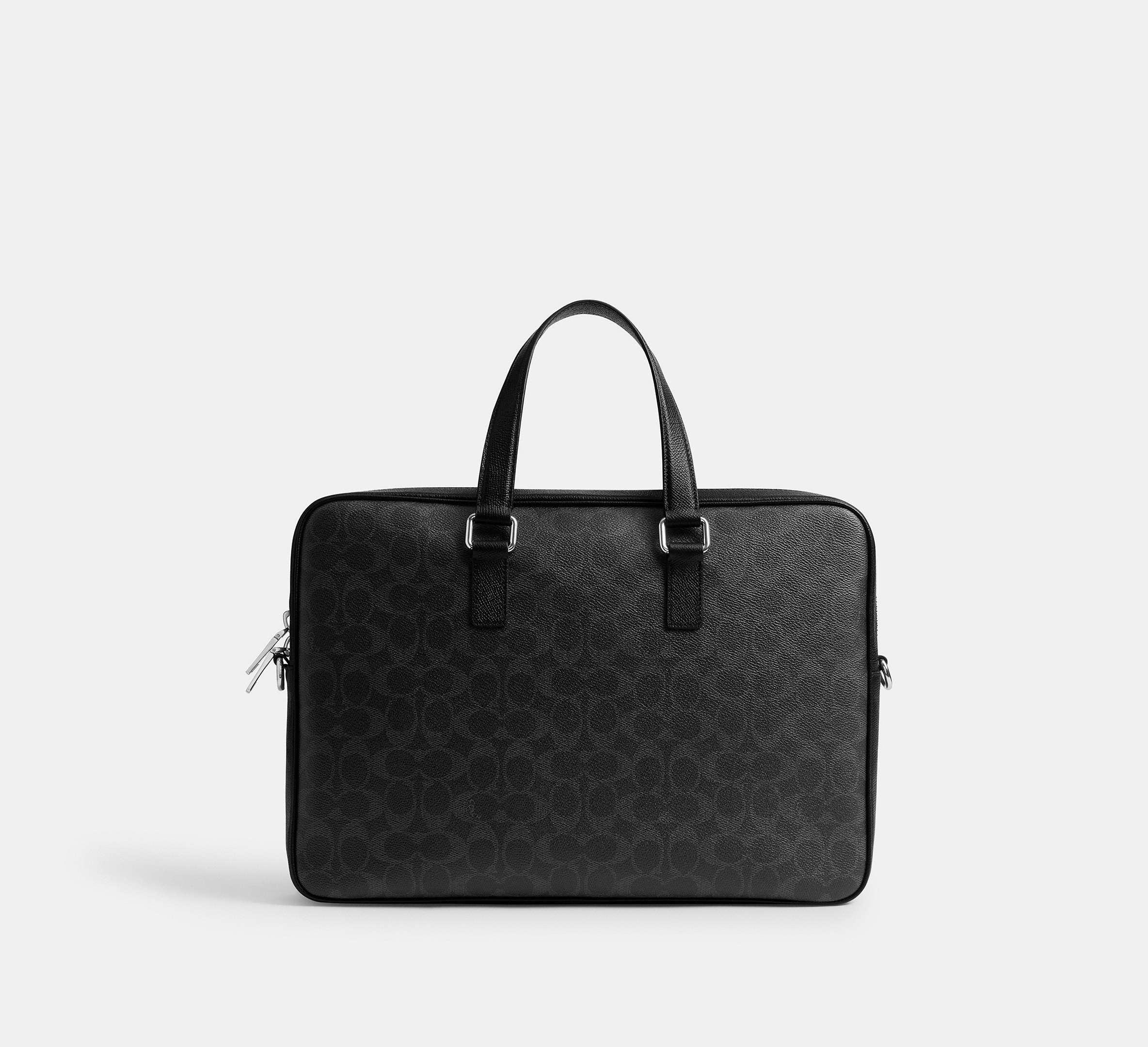 Compact Brief Bag Coach Laptop Bag Price Coach Outlet Ethan Brief