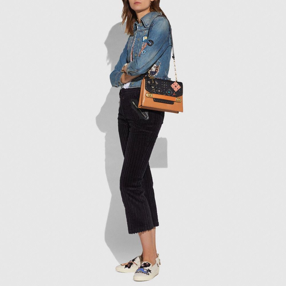 coach swagger chain crossbody