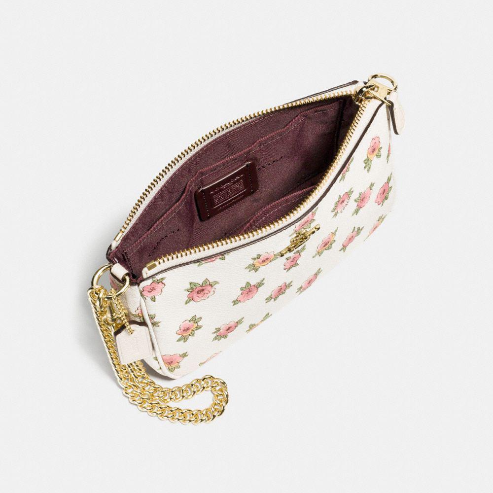 Wristlet nolita 19 handbag Coach Beige in Cotton - 35770159