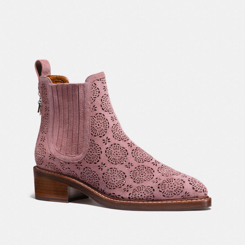coach chelsea platform bootie