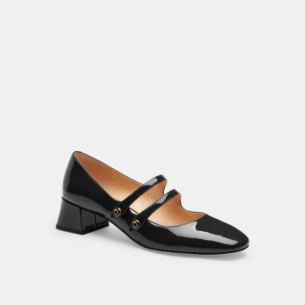 COACH メリージェーン COACH Angelina Mary Jane Flat in Black | Lyst